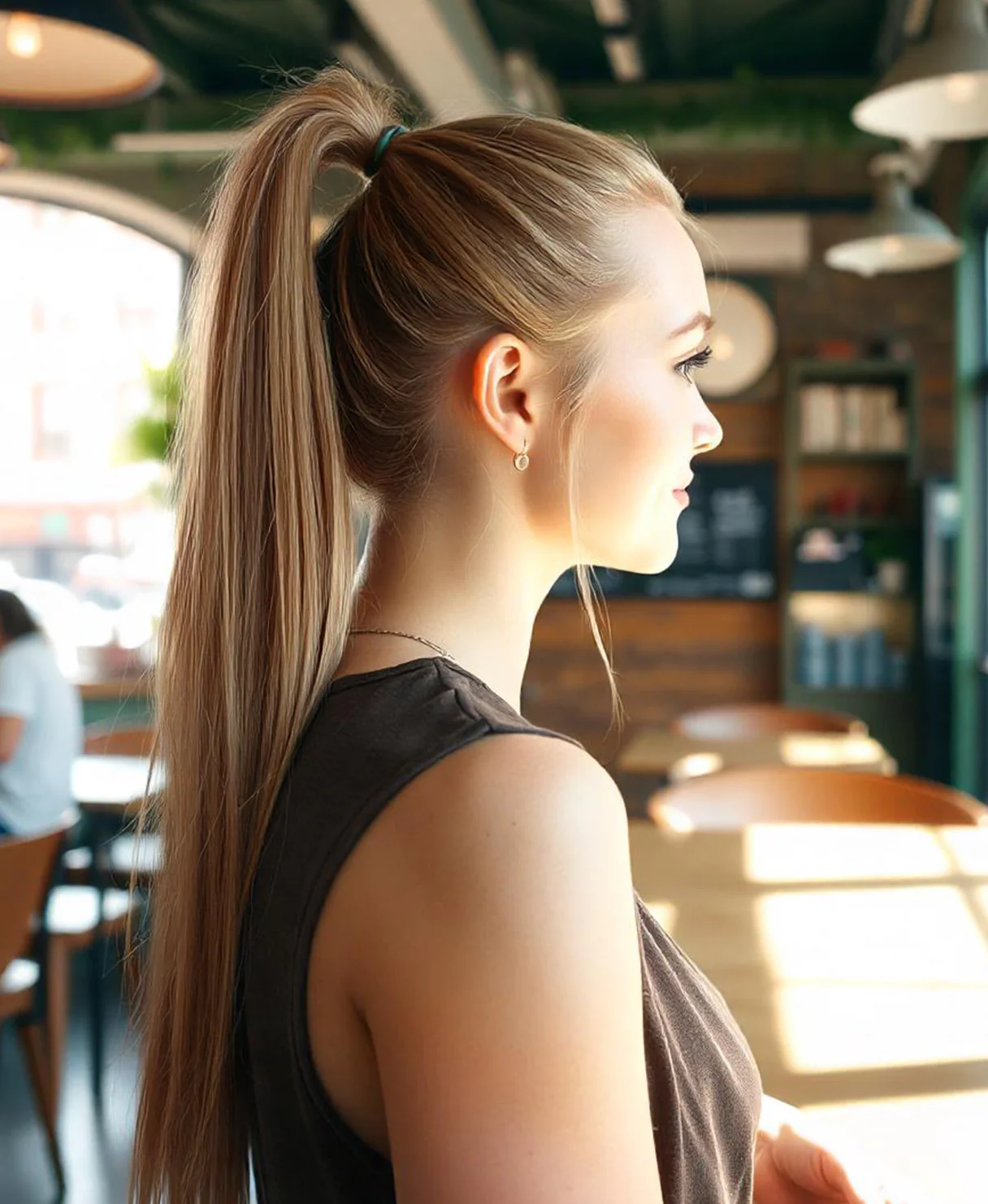 ponytail - strawberry blonde - Image 5