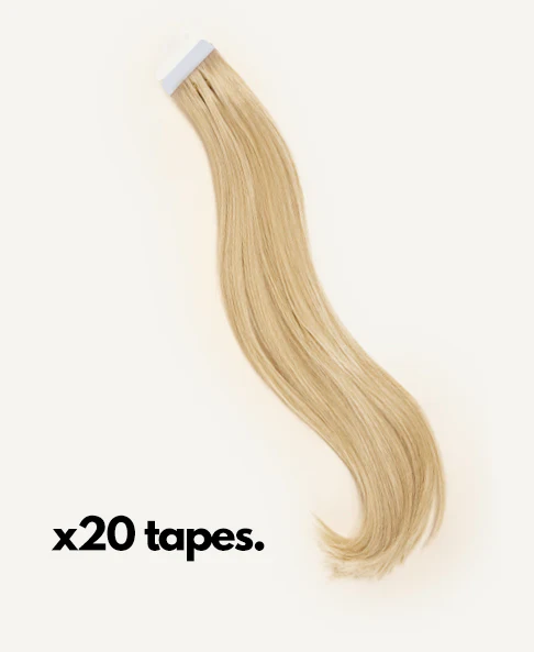 tape-in hair extensions dirty blonde. - Image 3