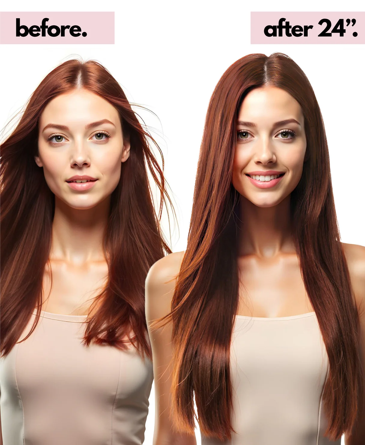 tape-in hair extensions pumpkin spice. - Image 4