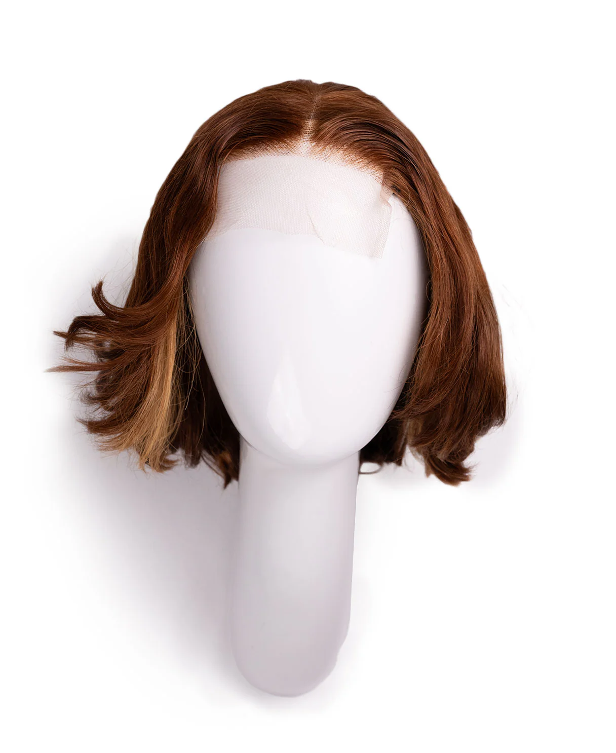 4x4 lace front wig - 10" - blonde with face-framing highlights. - Image 7