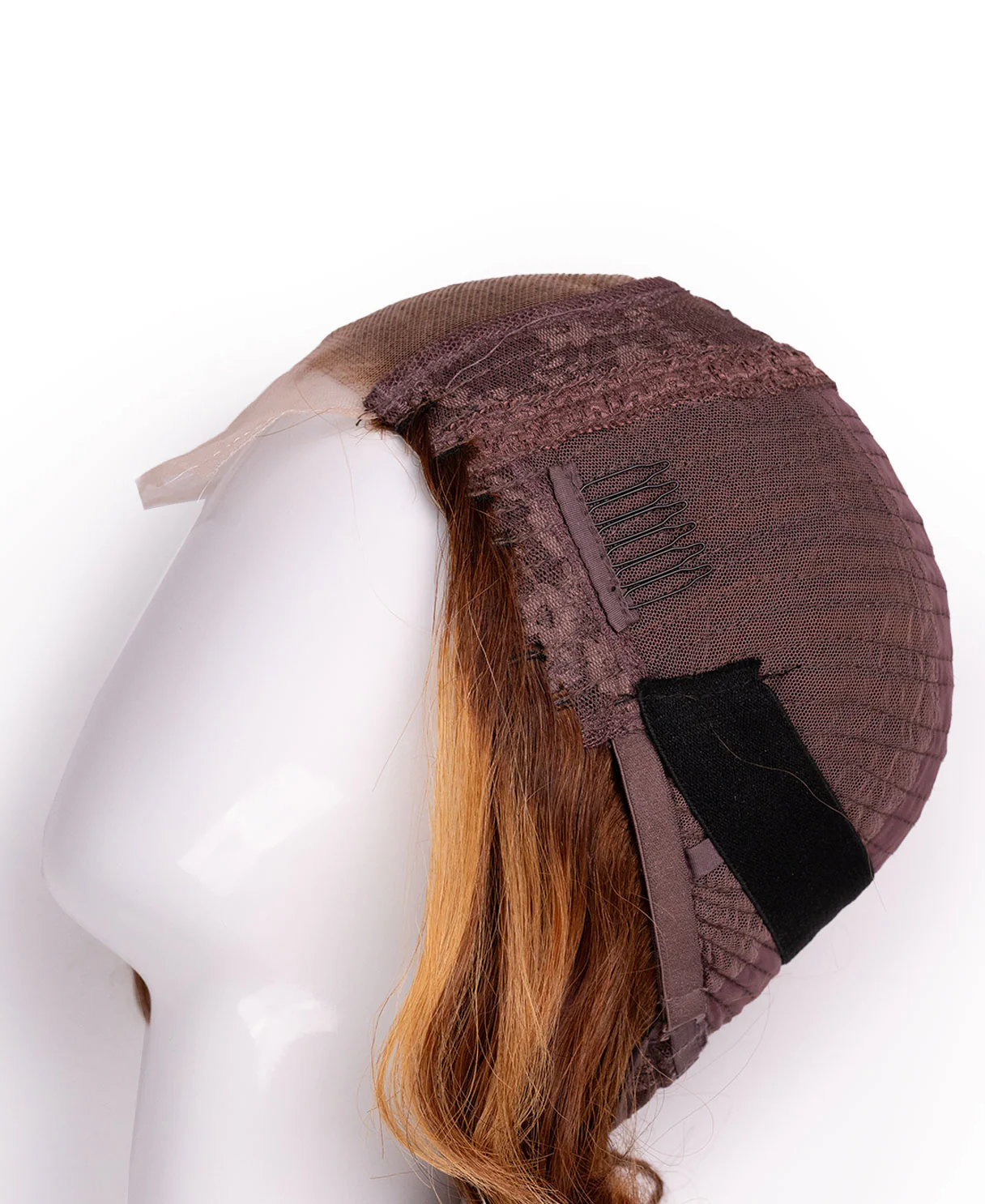 4x4 lace front wig - 10" - blonde with face-framing highlights. - Image 9