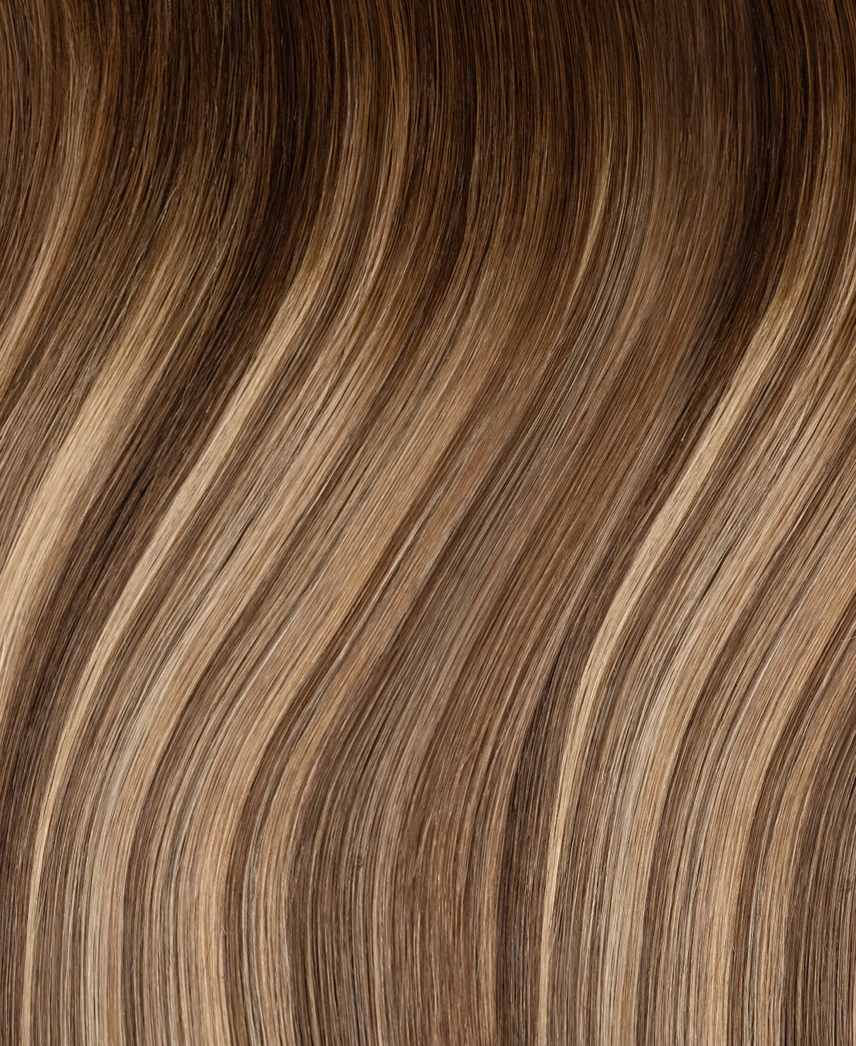 tape-in hair extensions rooted beige highlights. - Image 2