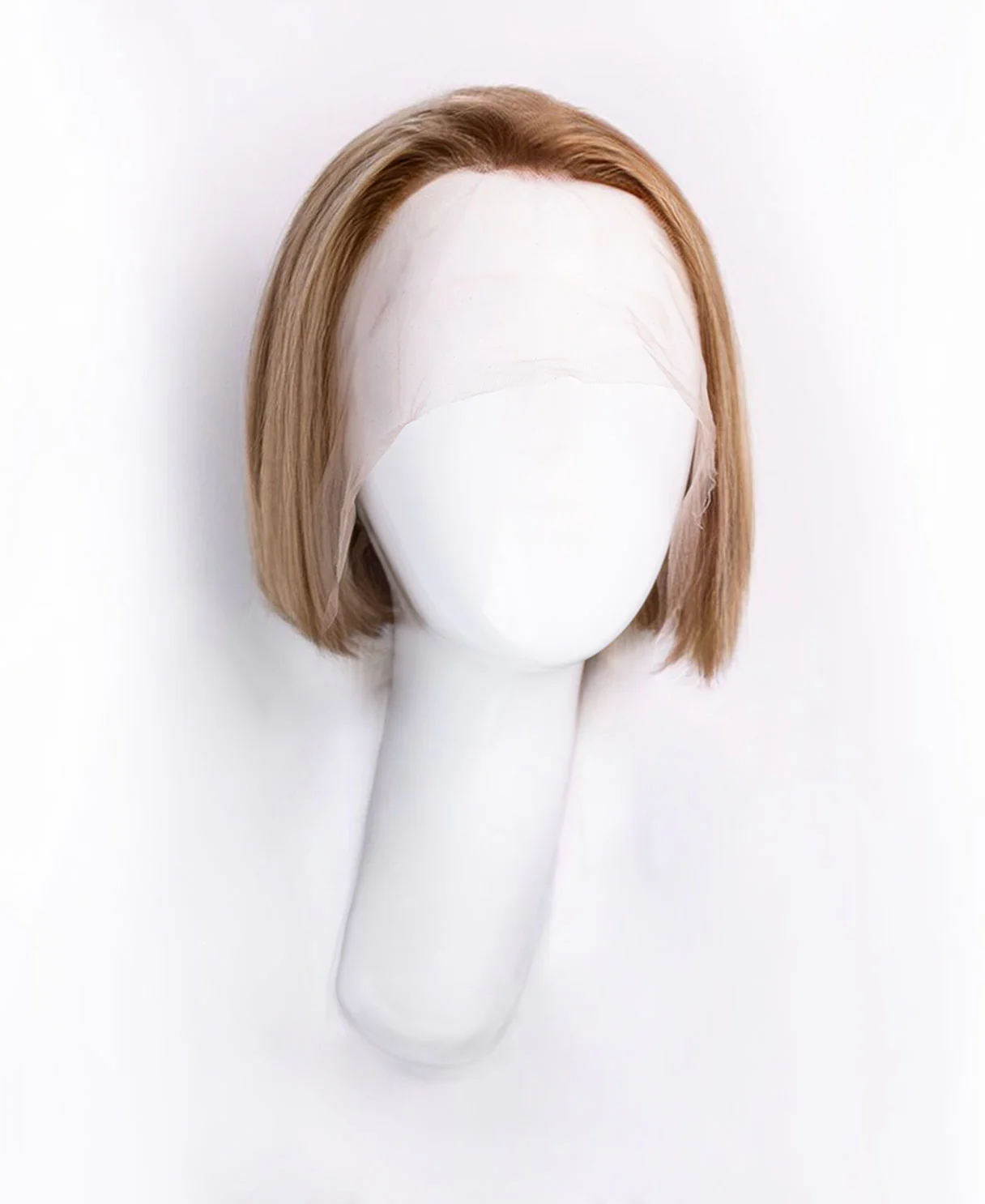 bob human wig - 10" blonde highlights. - Image 6