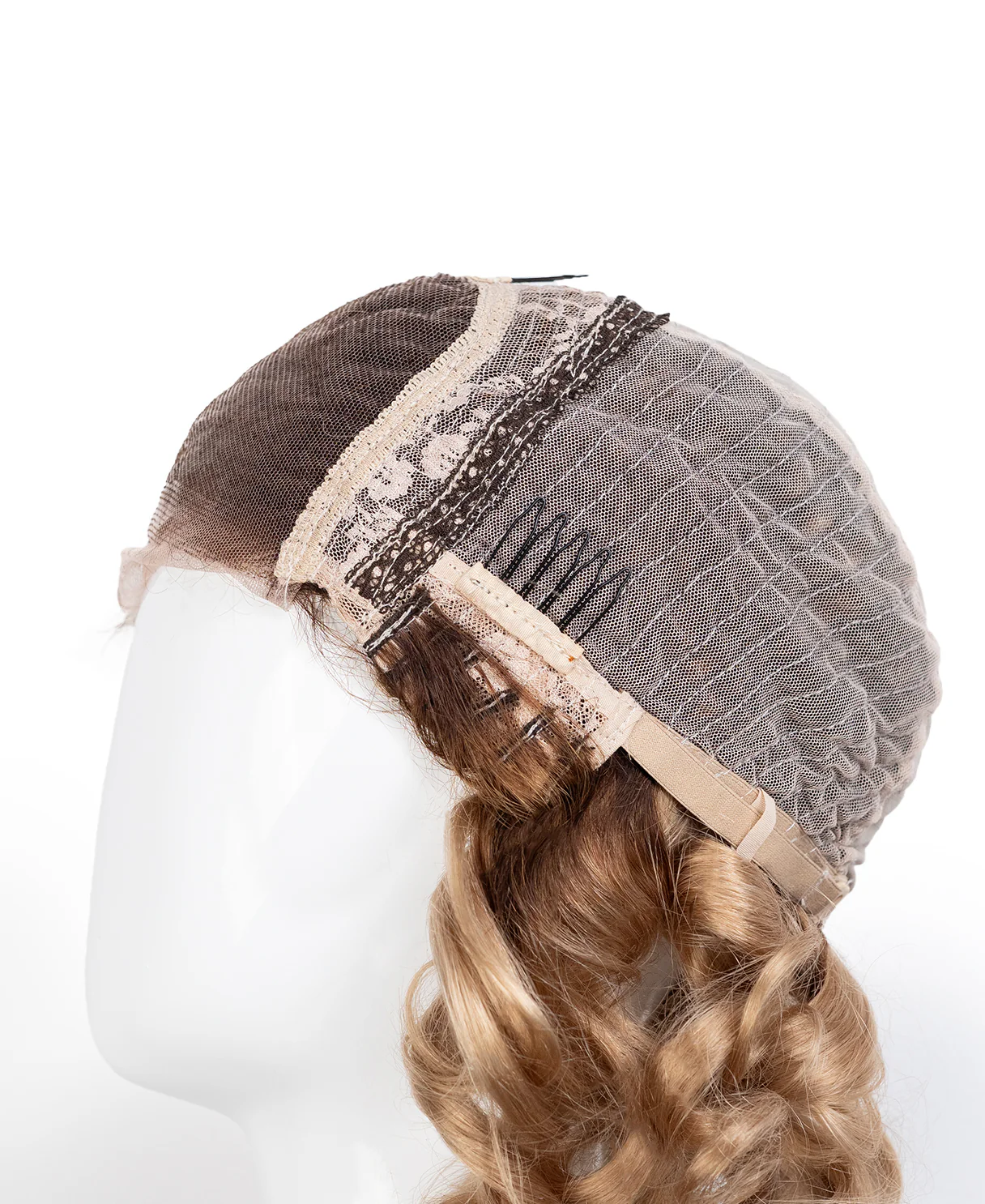 bob human wig - 12" rooted dirty blonde. - Image 9