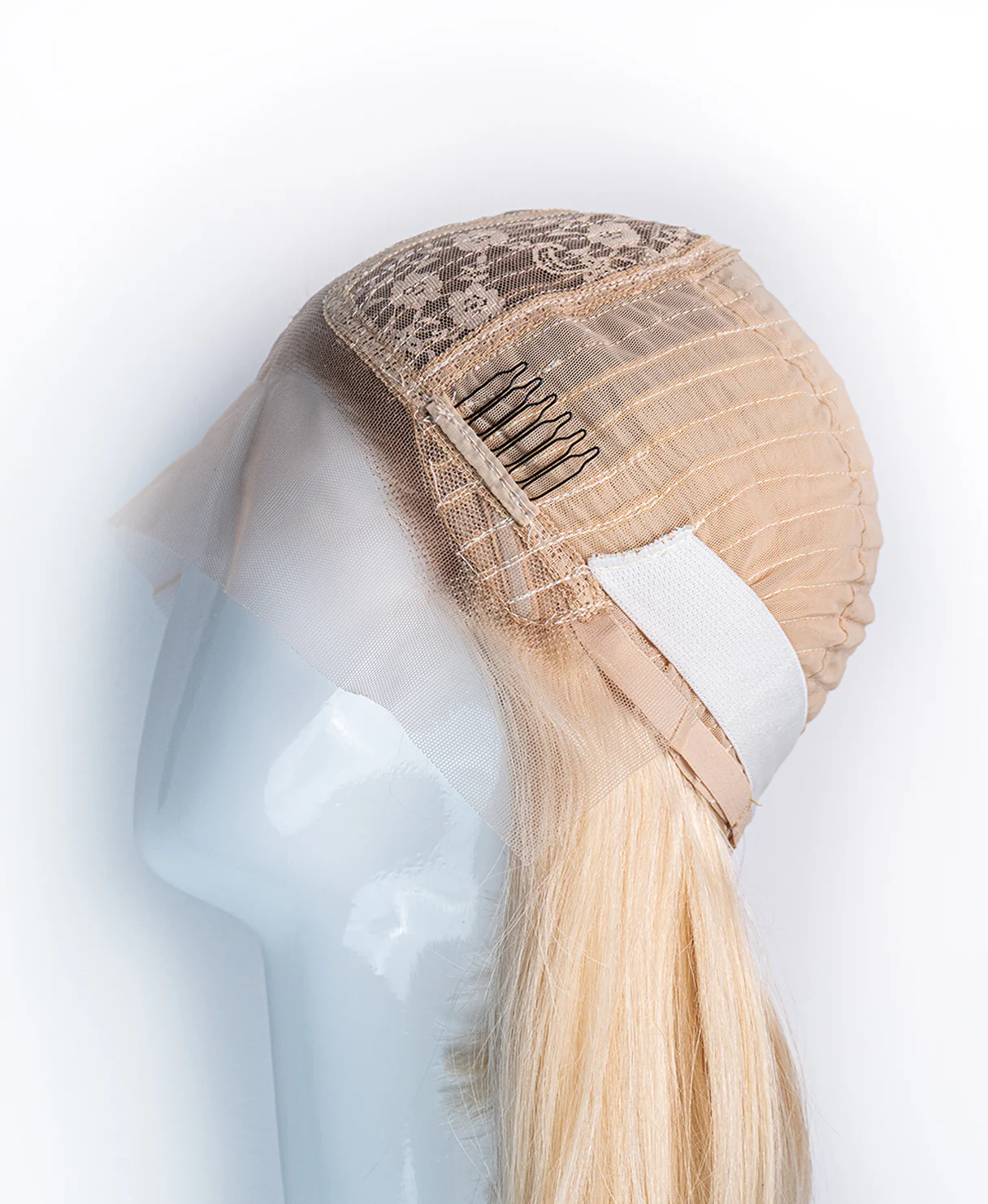 bob wig 12" - rooted platinum blonde. - Image 6