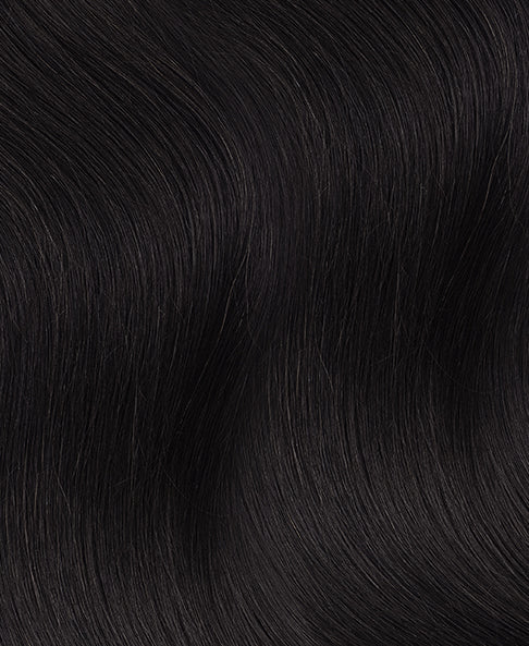clip-in extensions starter set (#1b). - Image 2