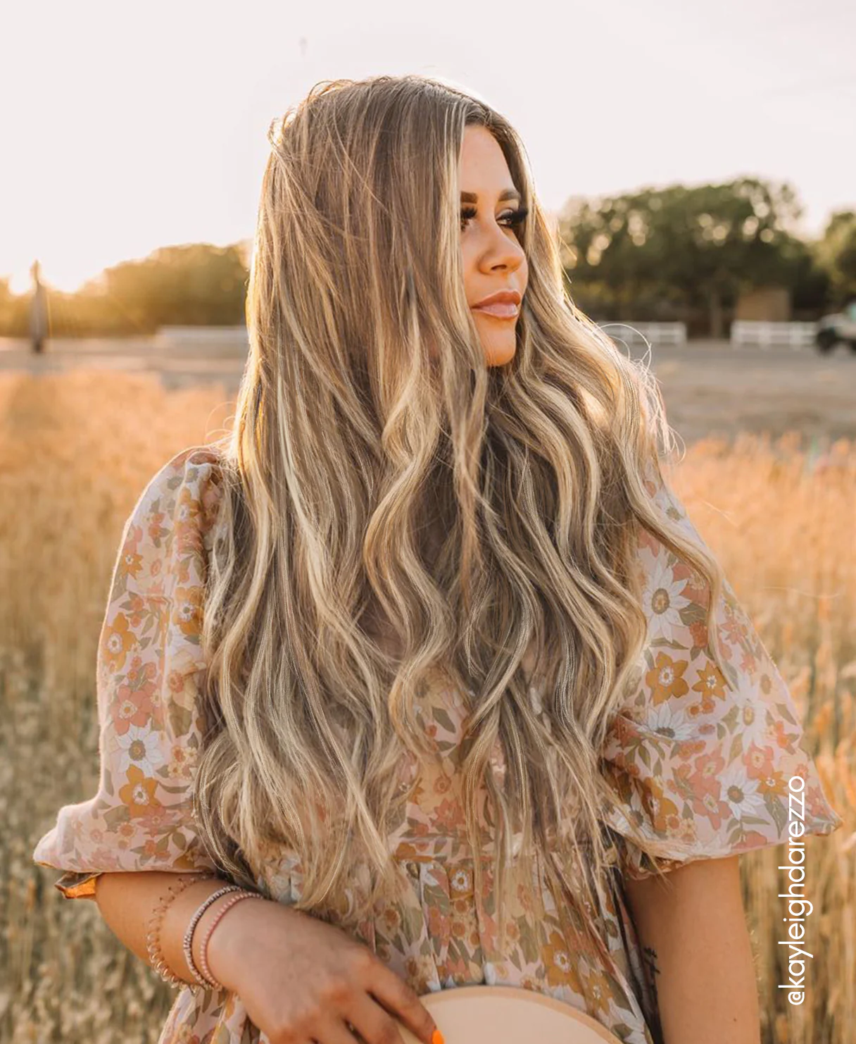 clip-in hair extensions rooted blonde highlights. - Image 8