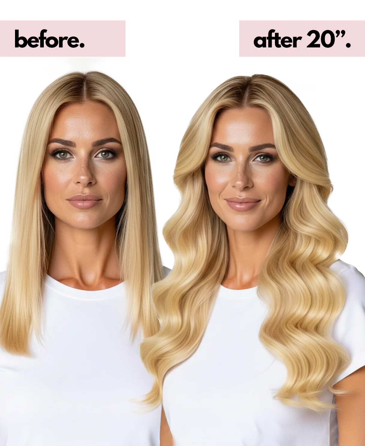 clip-in hair extensions honey blonde. - Image 4