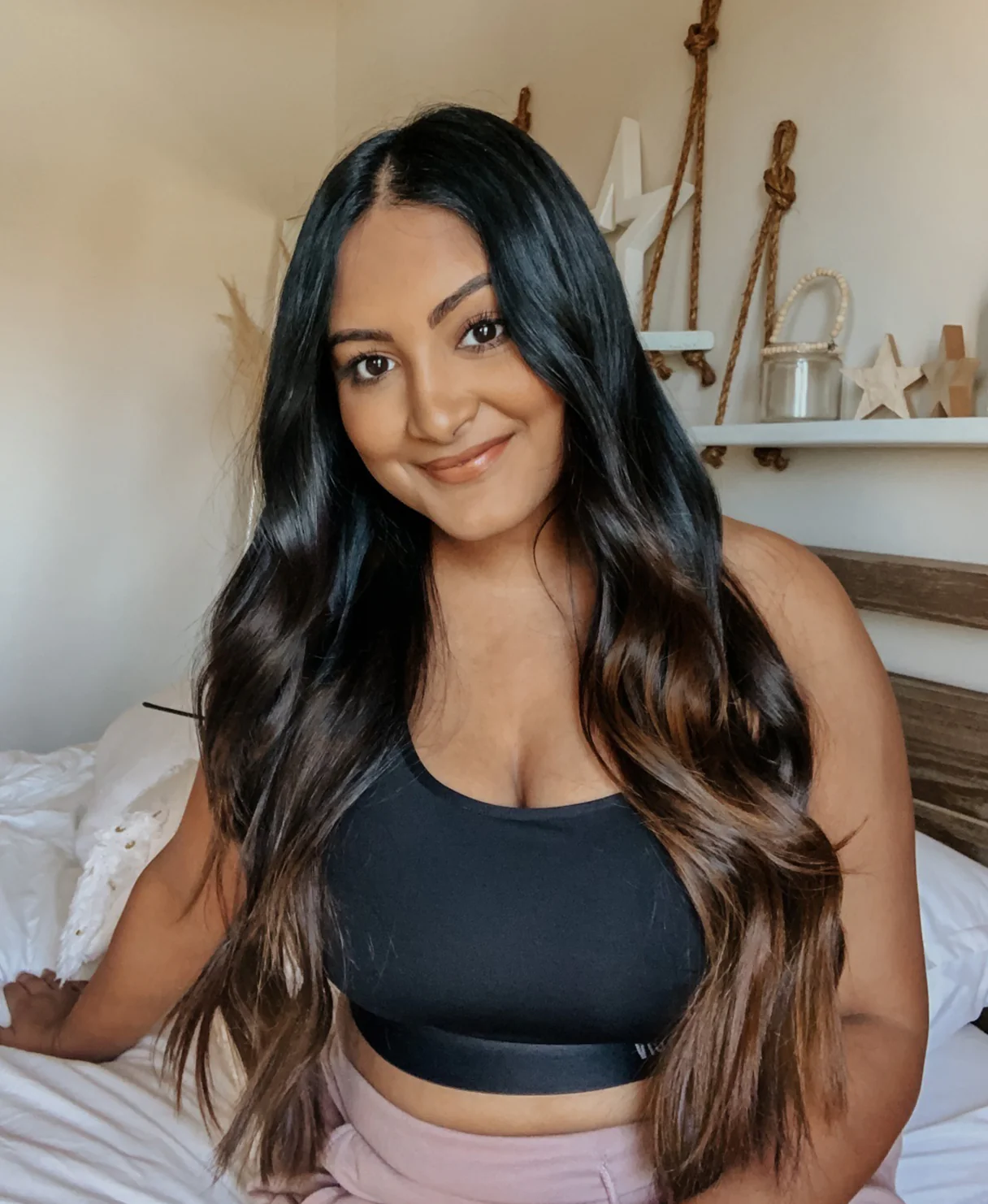 clip-in hair extensions dimensional brown. - Image 9