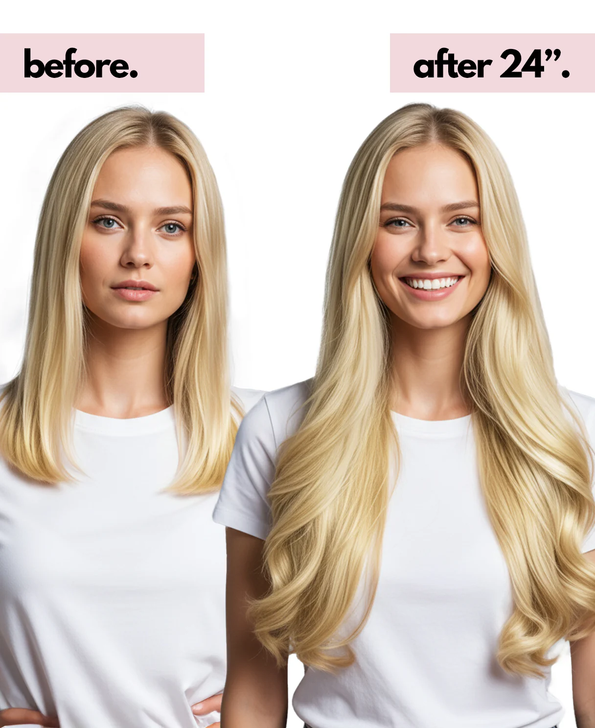 clip-in hair extensions dirty blonde. - Image 4