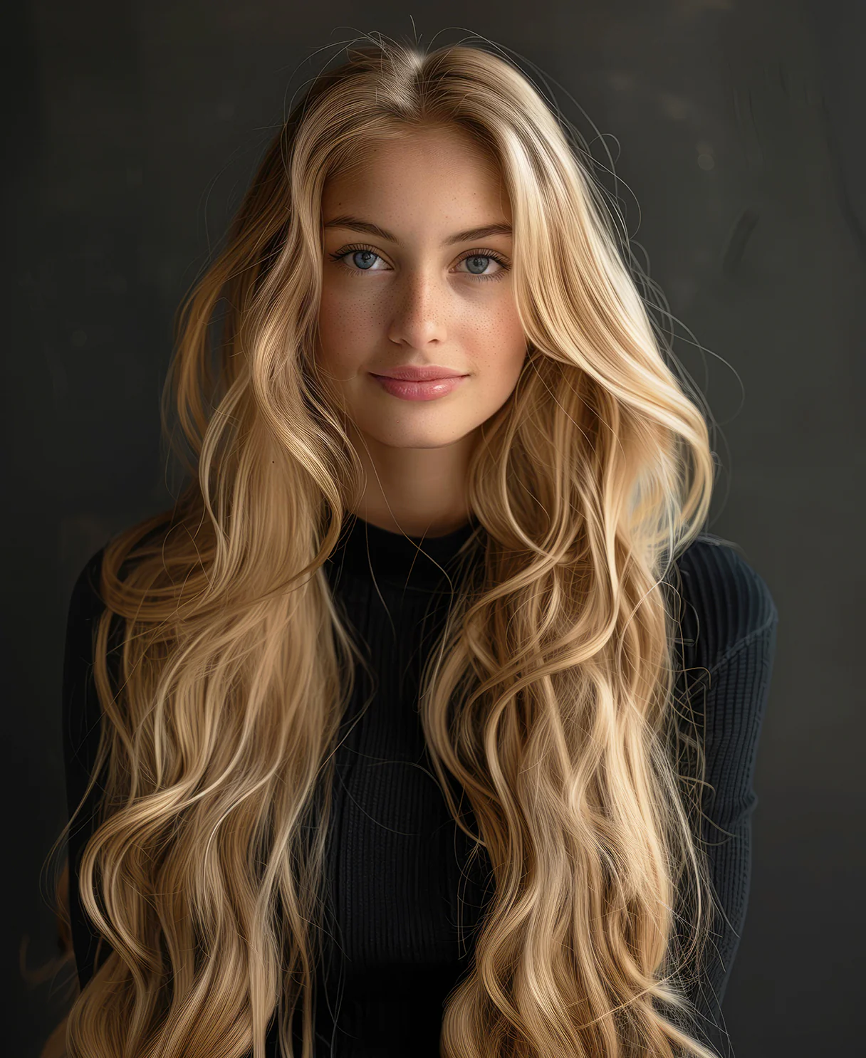 clip-in hair extensions dirty blonde. - Image 9