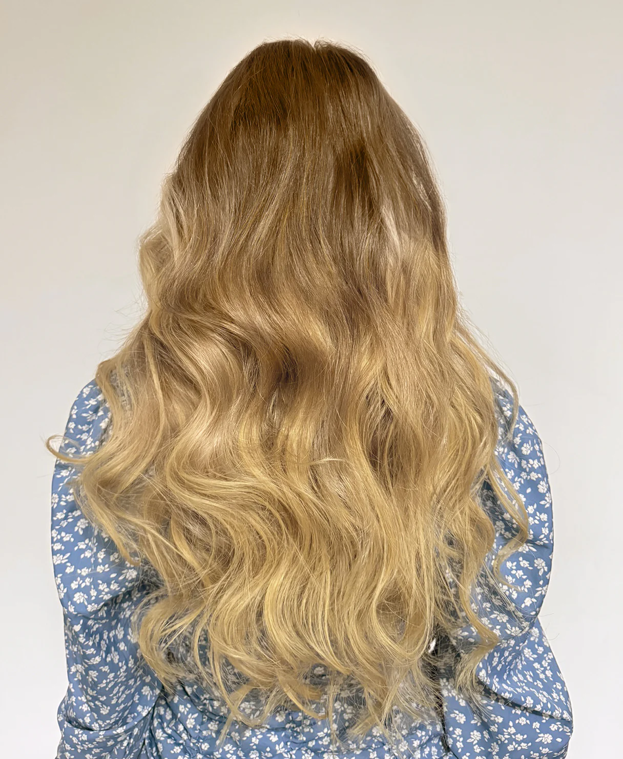 clip-in hair extensions teddy blonde balayage. - Image 9