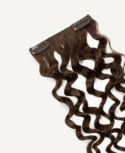 curly clip-in extensions starter set (#6). - Image 3