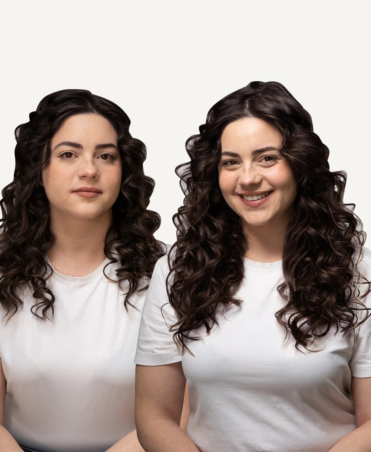 curly tape-in hair extensions chocolate brown. - Image 8