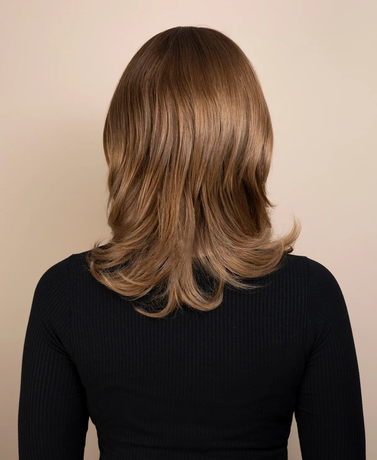 european virgin hair wig - 10" ash brown. - Image 2
