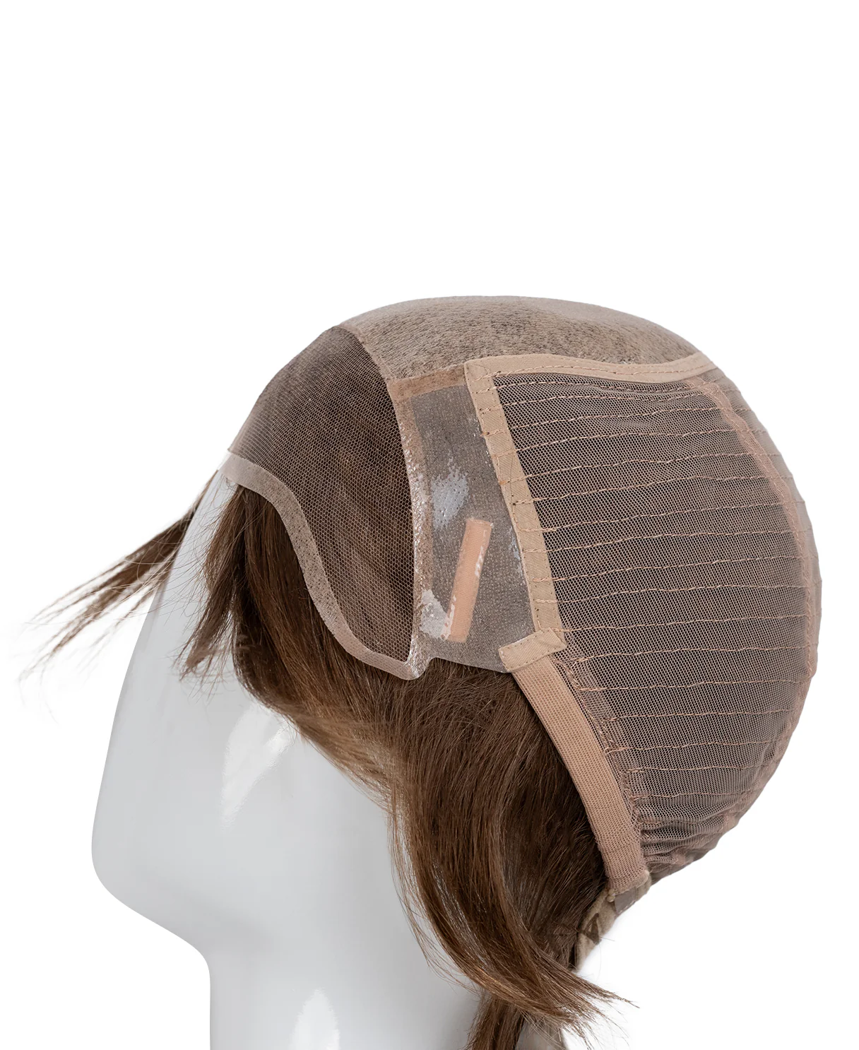 european virgin hair wig - 6" dark blonde. - Image 6