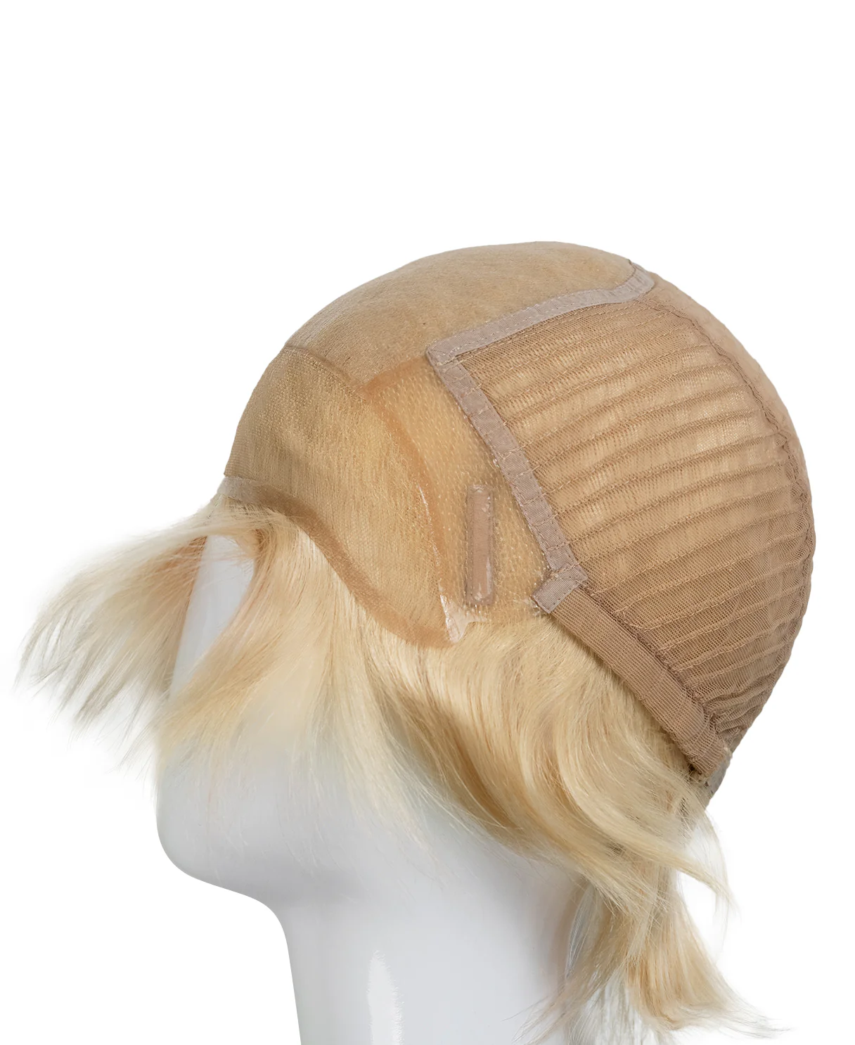 european virgin hair wig - 6" light blonde. - Image 8