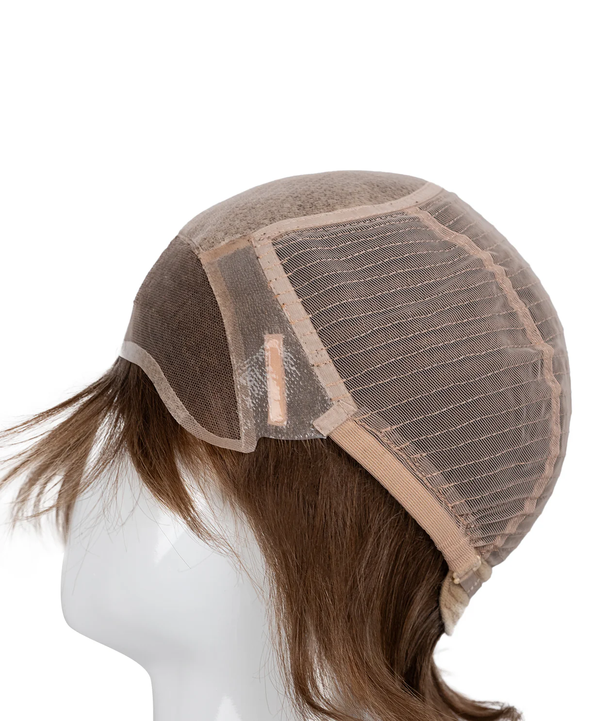 european virgin hair wig - 6" light brown. - Image 7