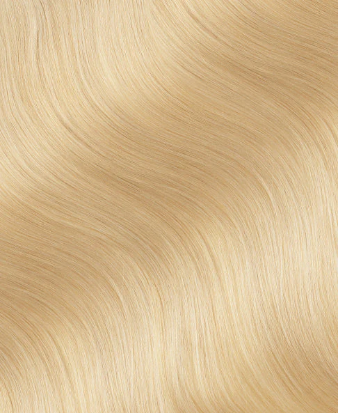 lace front human wig - 14" bombshell blonde. - Image 8