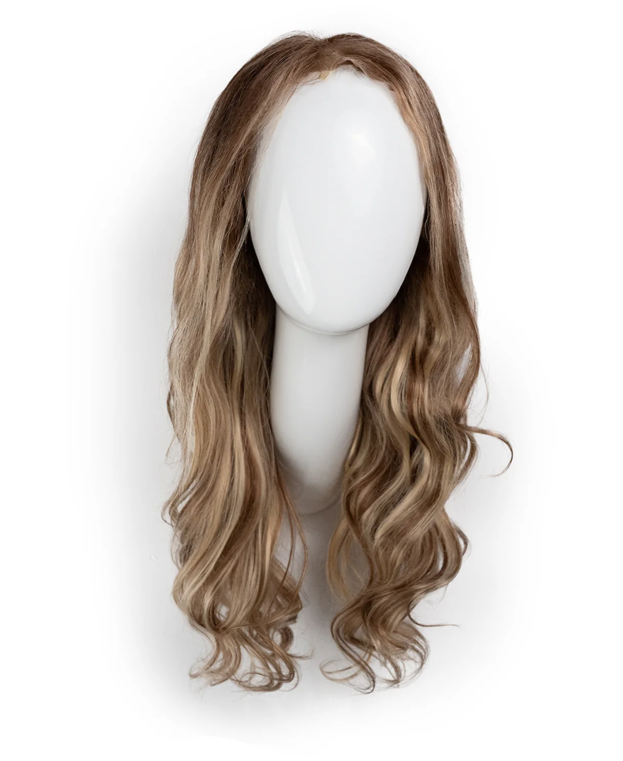 lace front human wig - 20" ash blonde highlights. - Image 5
