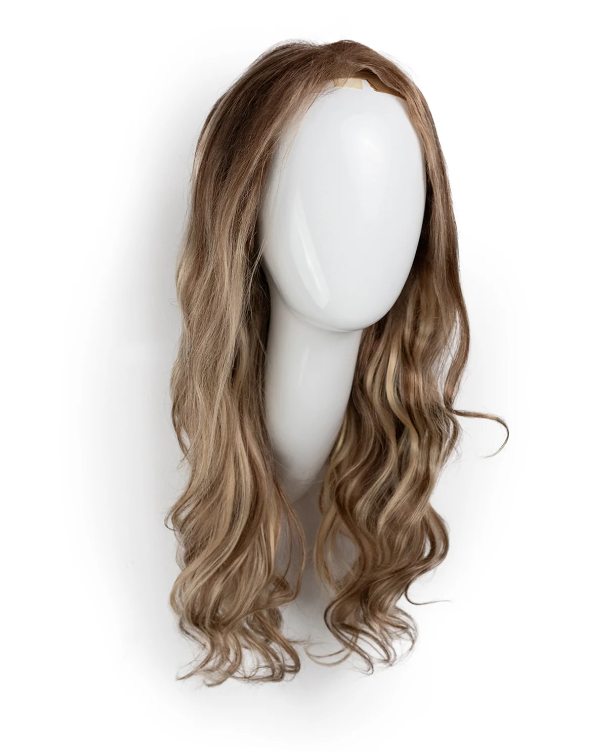 lace front human wig - 20" ash blonde highlights. - Image 6