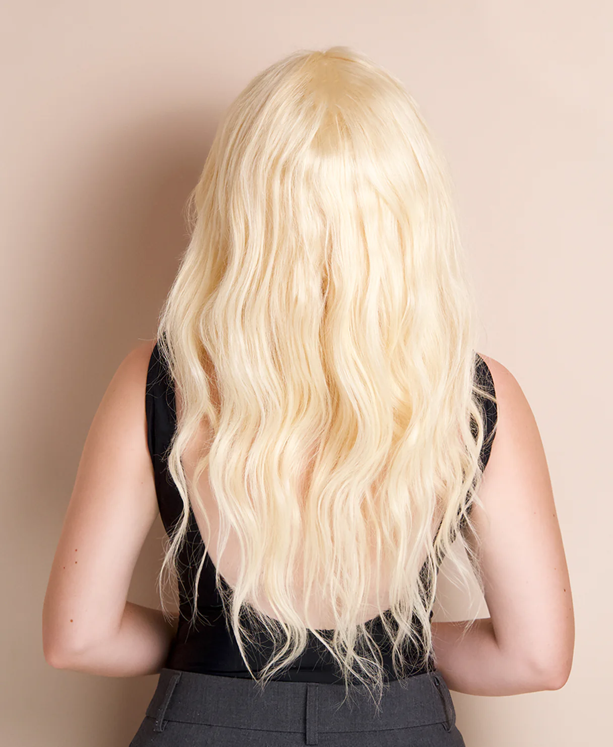 front lace human wig - 20" bombshell blonde. - Image 7