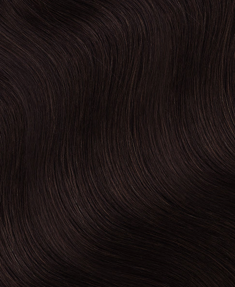 lace front human wig - 24" chocolate brown. - Image 5