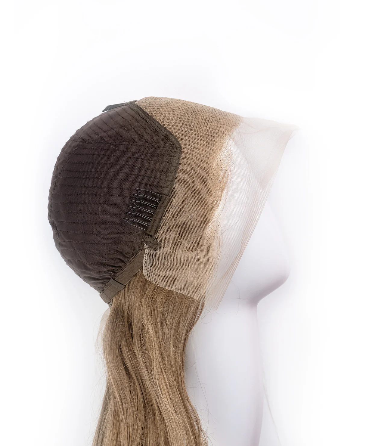 lace front human wig - 26" ash blonde. - Image 5