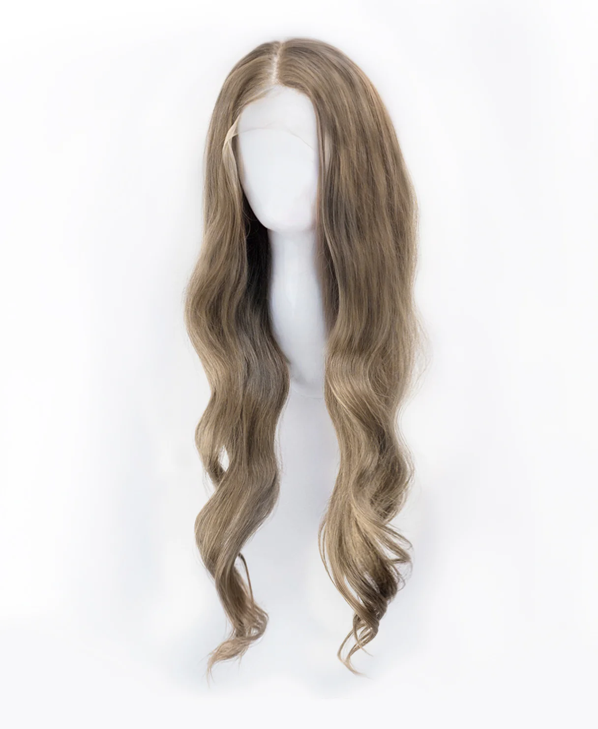 lace front human wig - 26" ash blonde. - Image 7