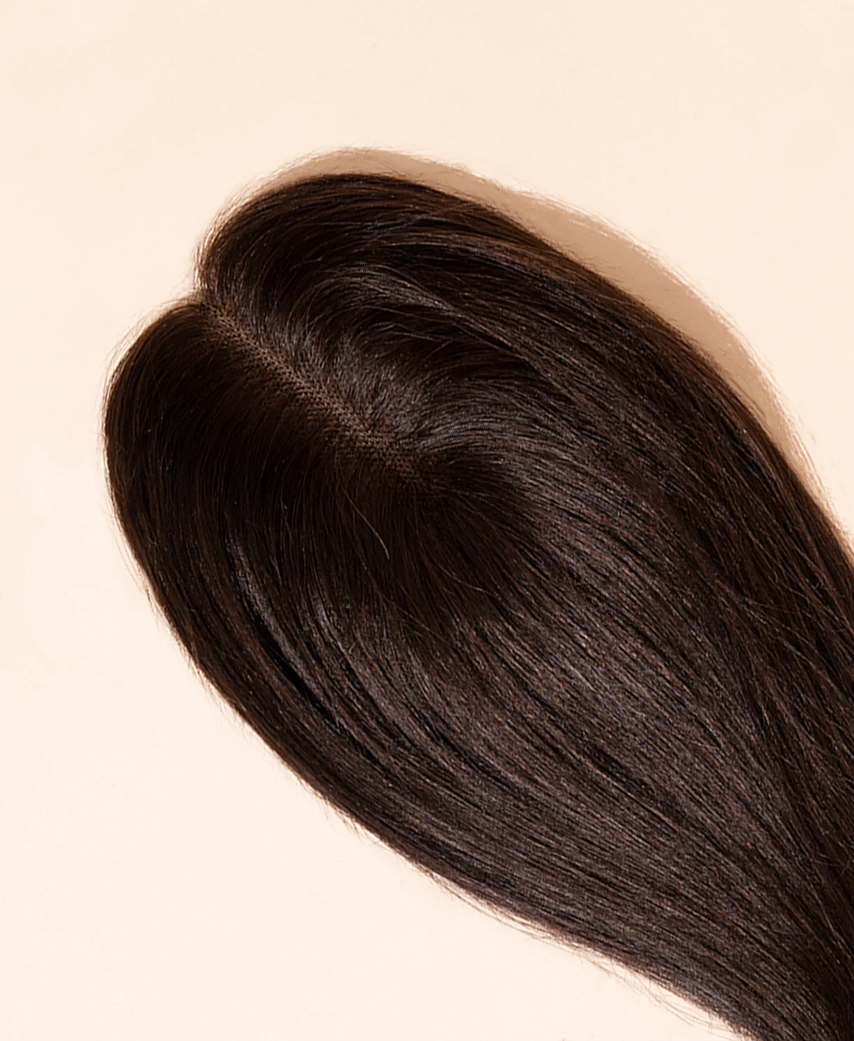 hair topper 12" chocolate brown. - Image 5