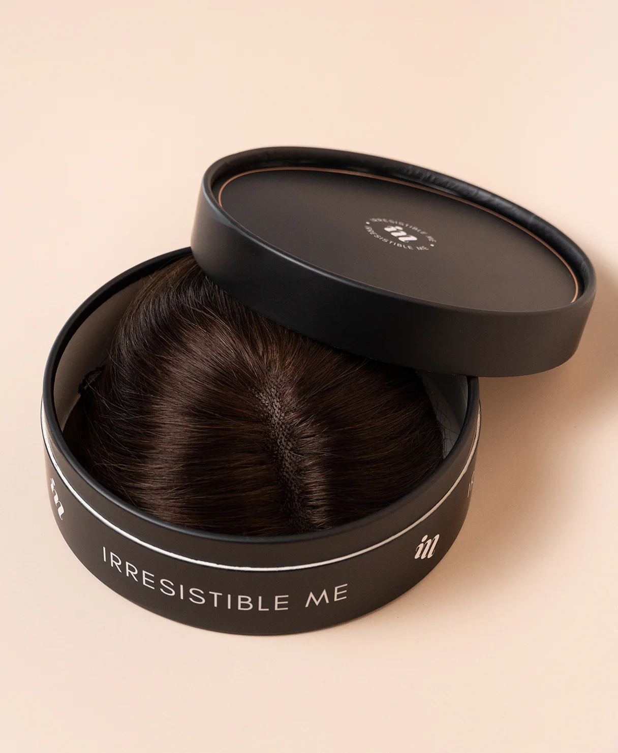 hair topper 12" chocolate brown. - Image 6
