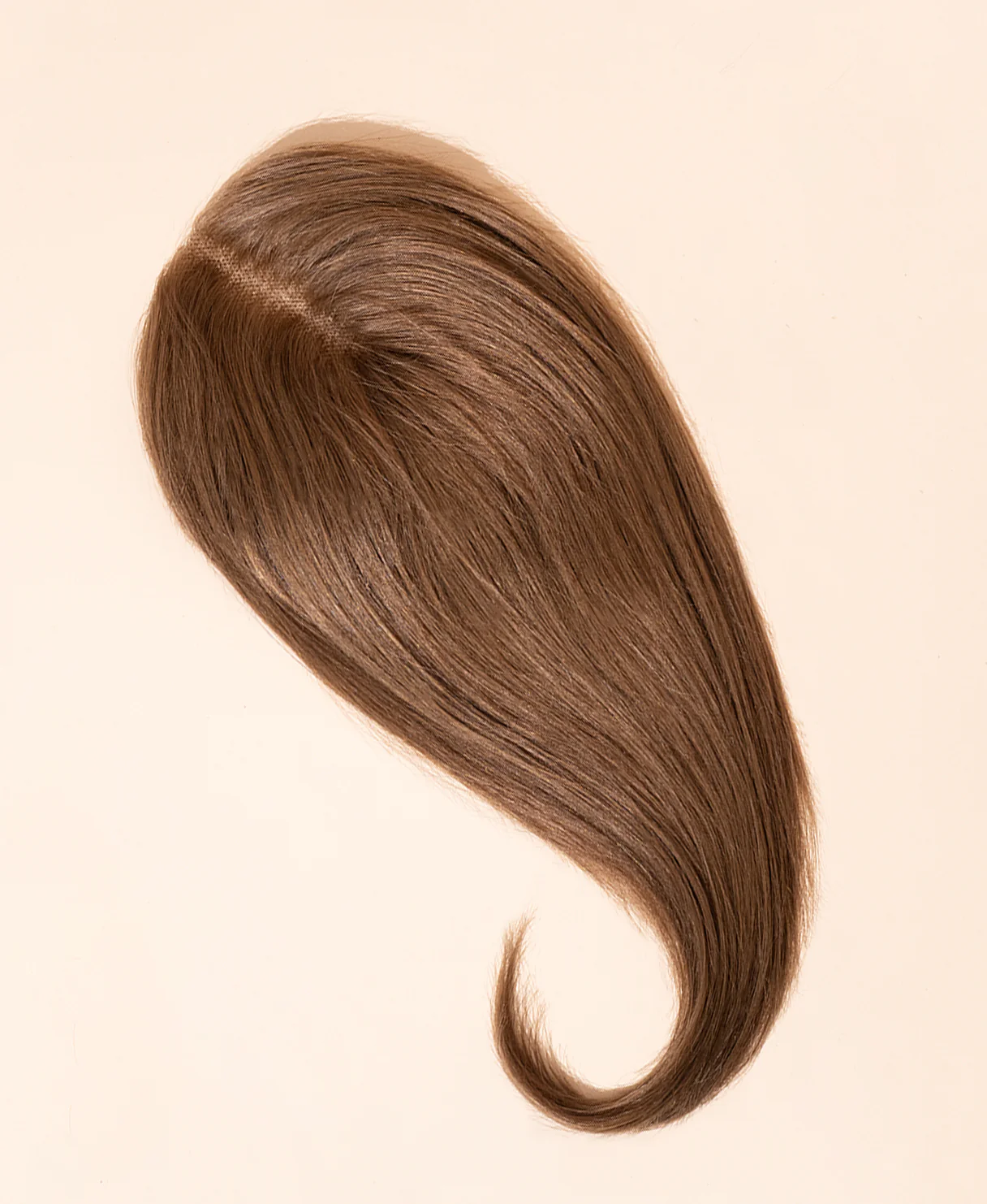 hair topper 12" light brown. - Image 3