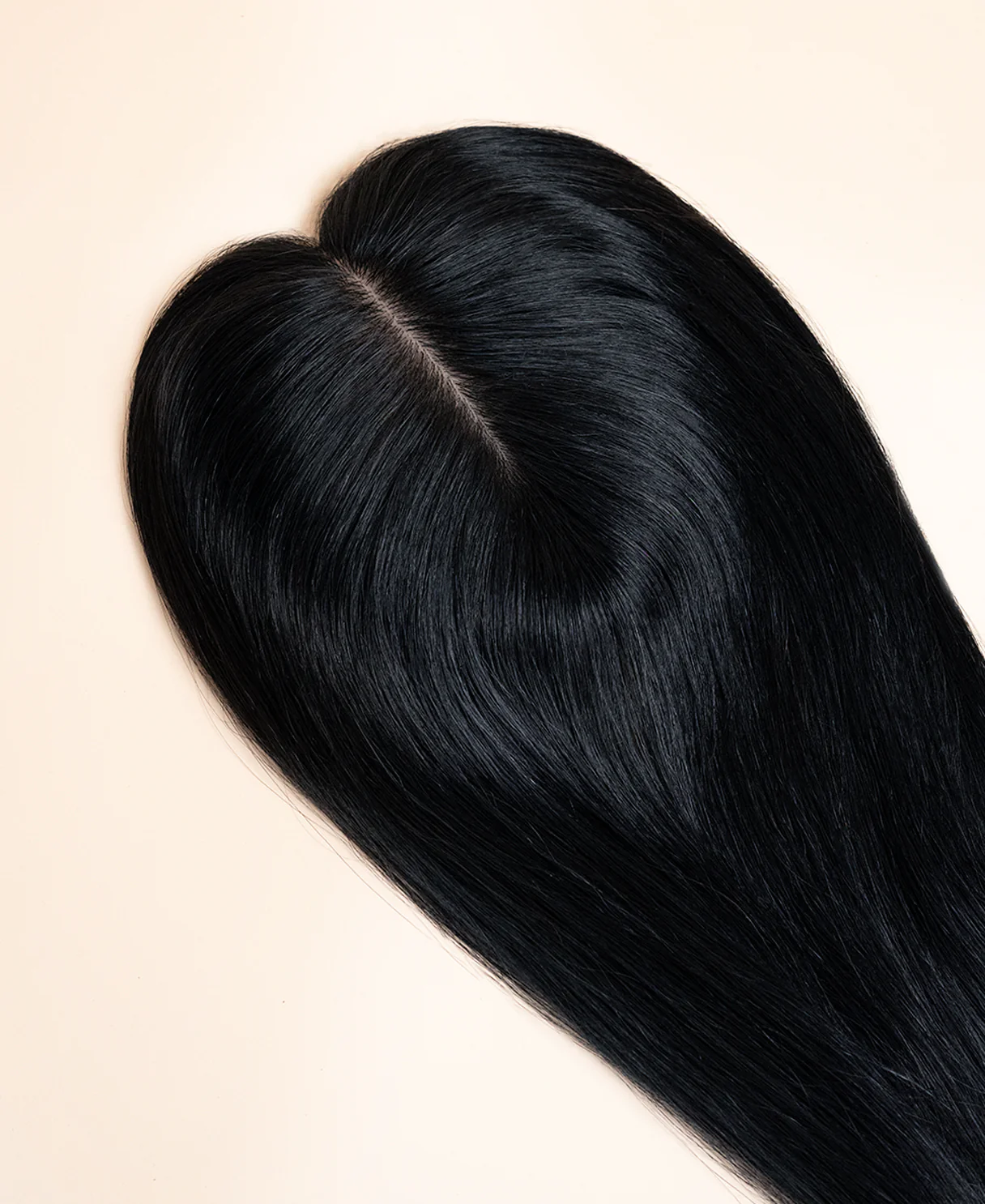 premium hair topper 14" jet black. - Image 4