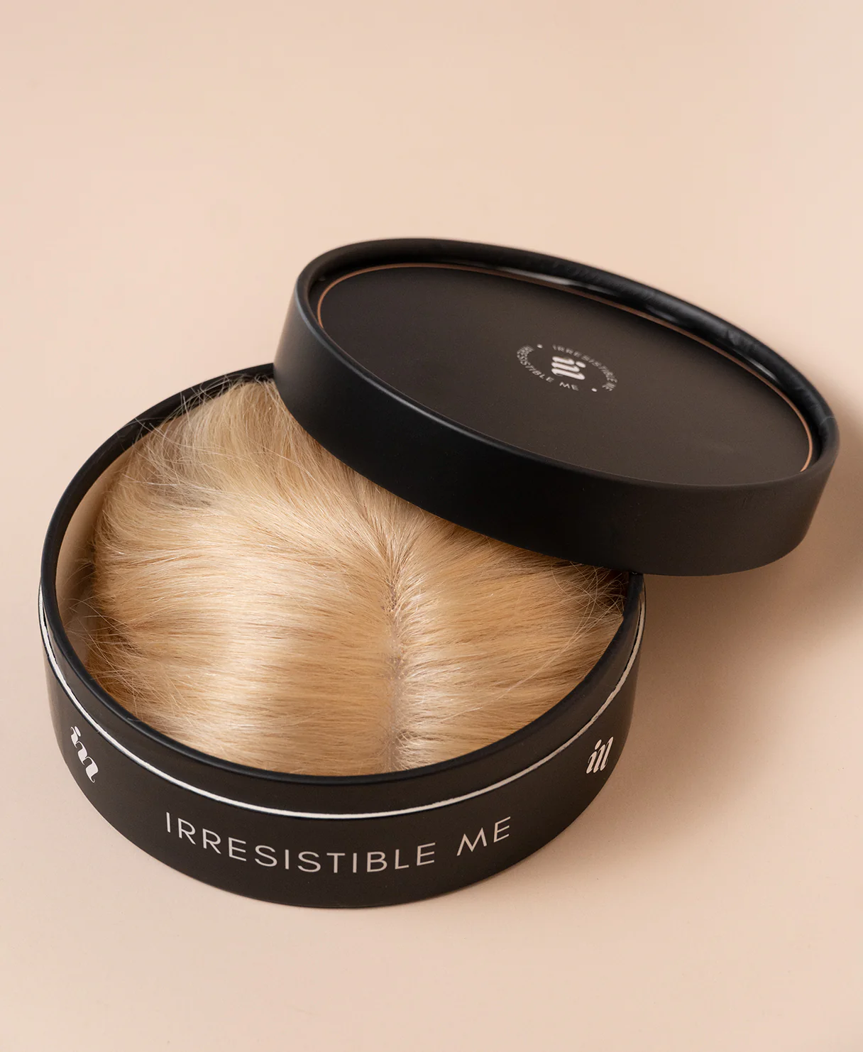 hair topper 12" platinum blonde. - Image 5