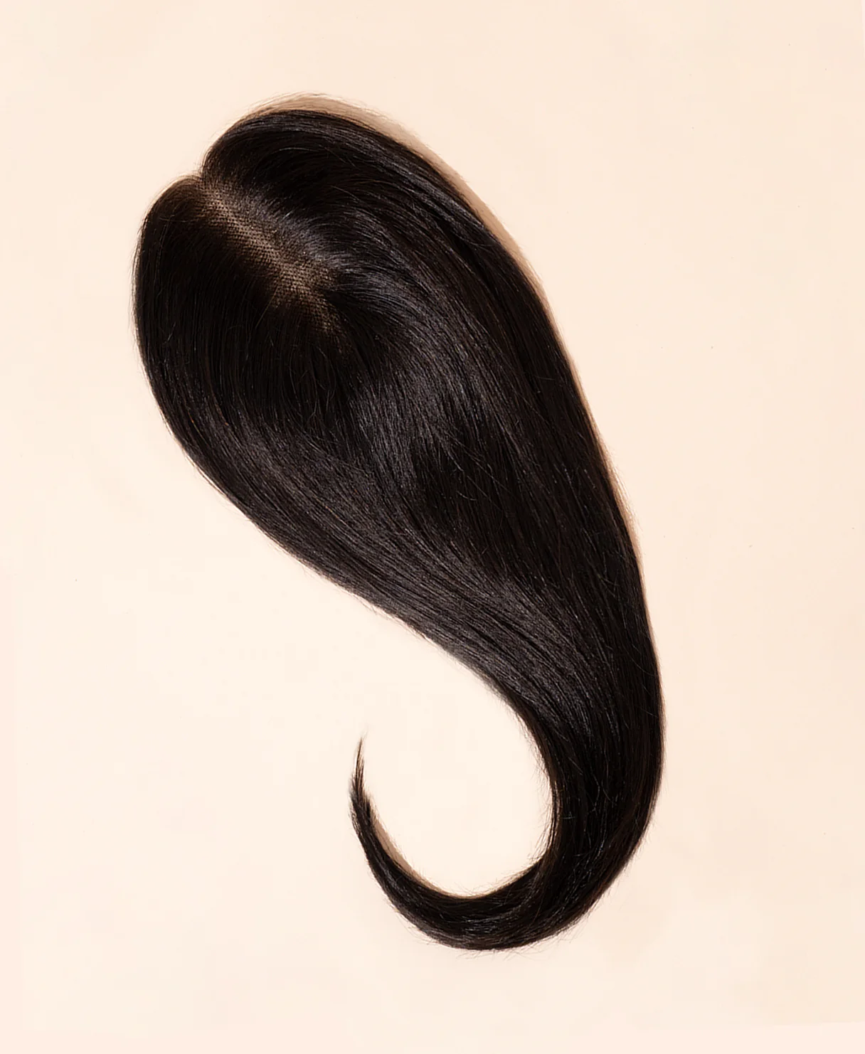 hair topper 12" dark brown. - Image 3