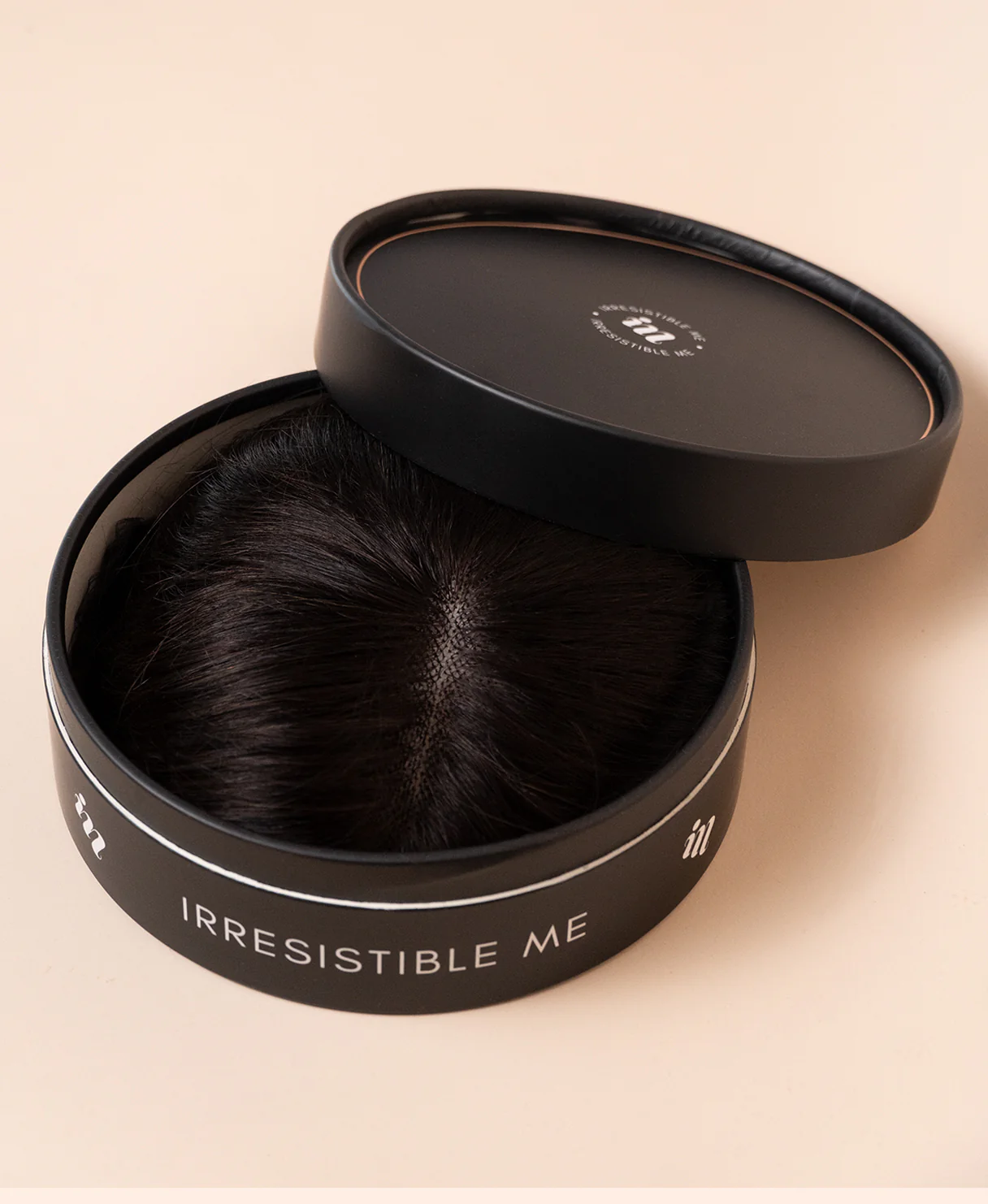 hair topper 12" dark brown. - Image 6