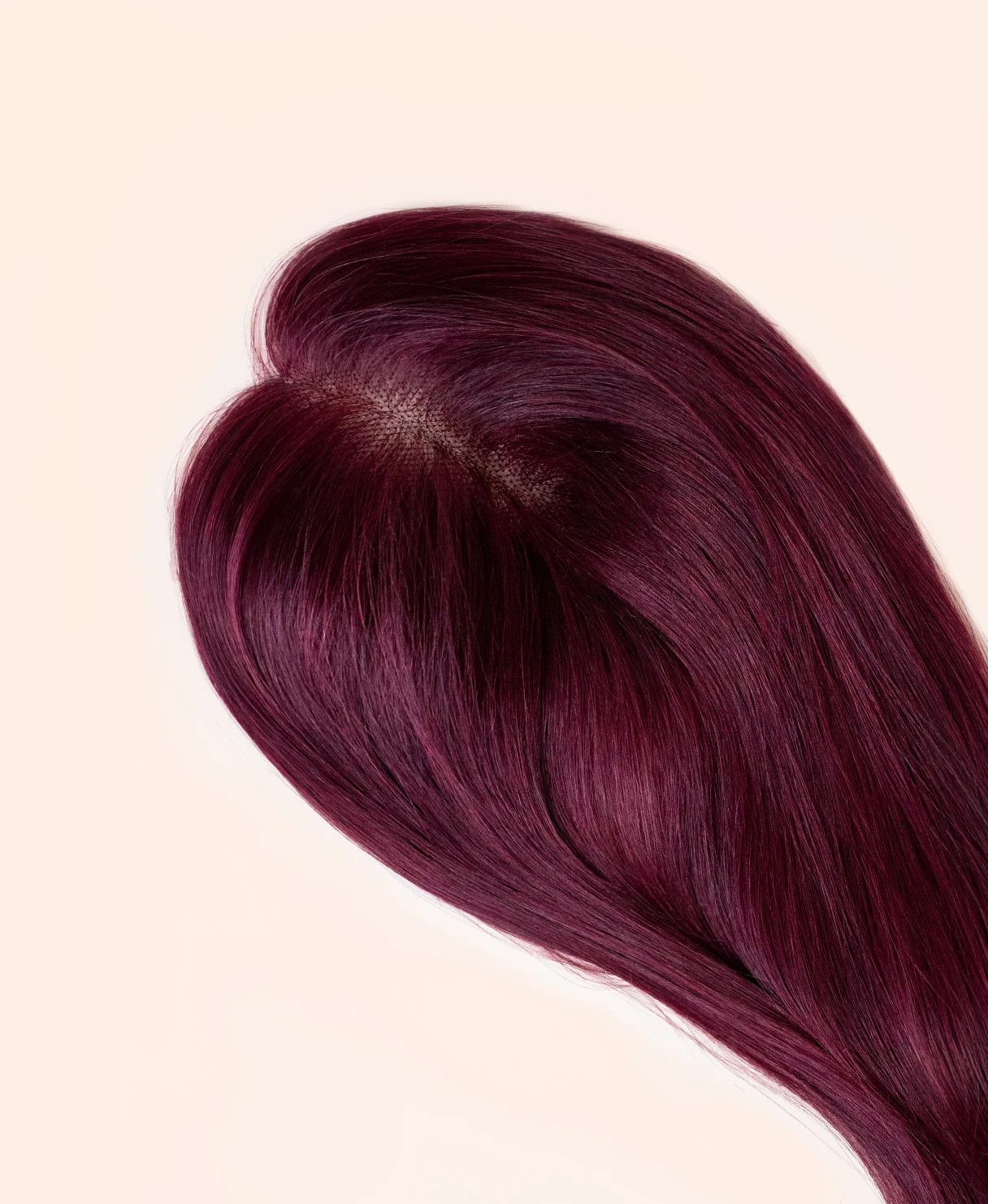 hair topper 12" cherry red. - Image 5