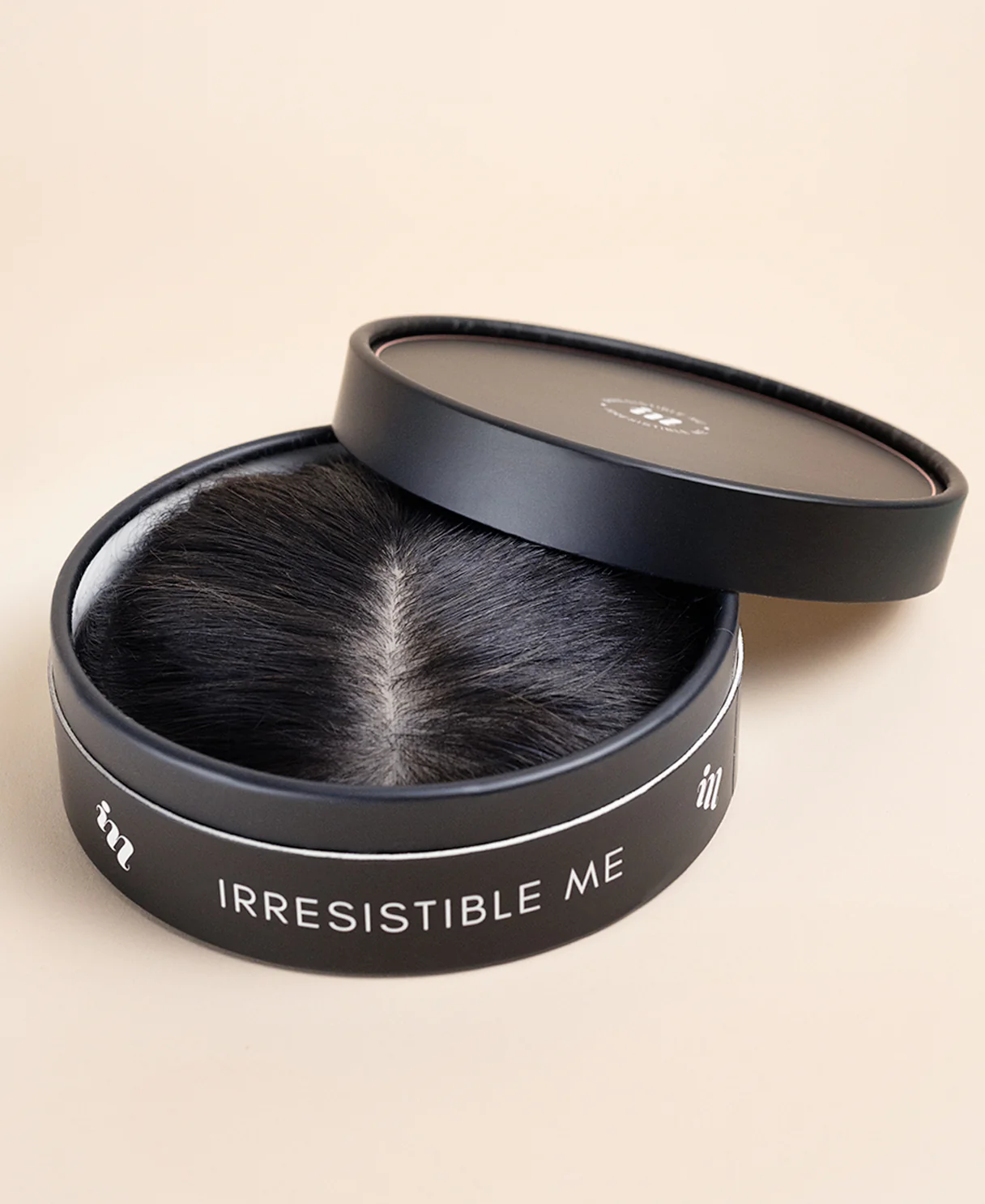 premium hair topper 14" natural black. - Image 5