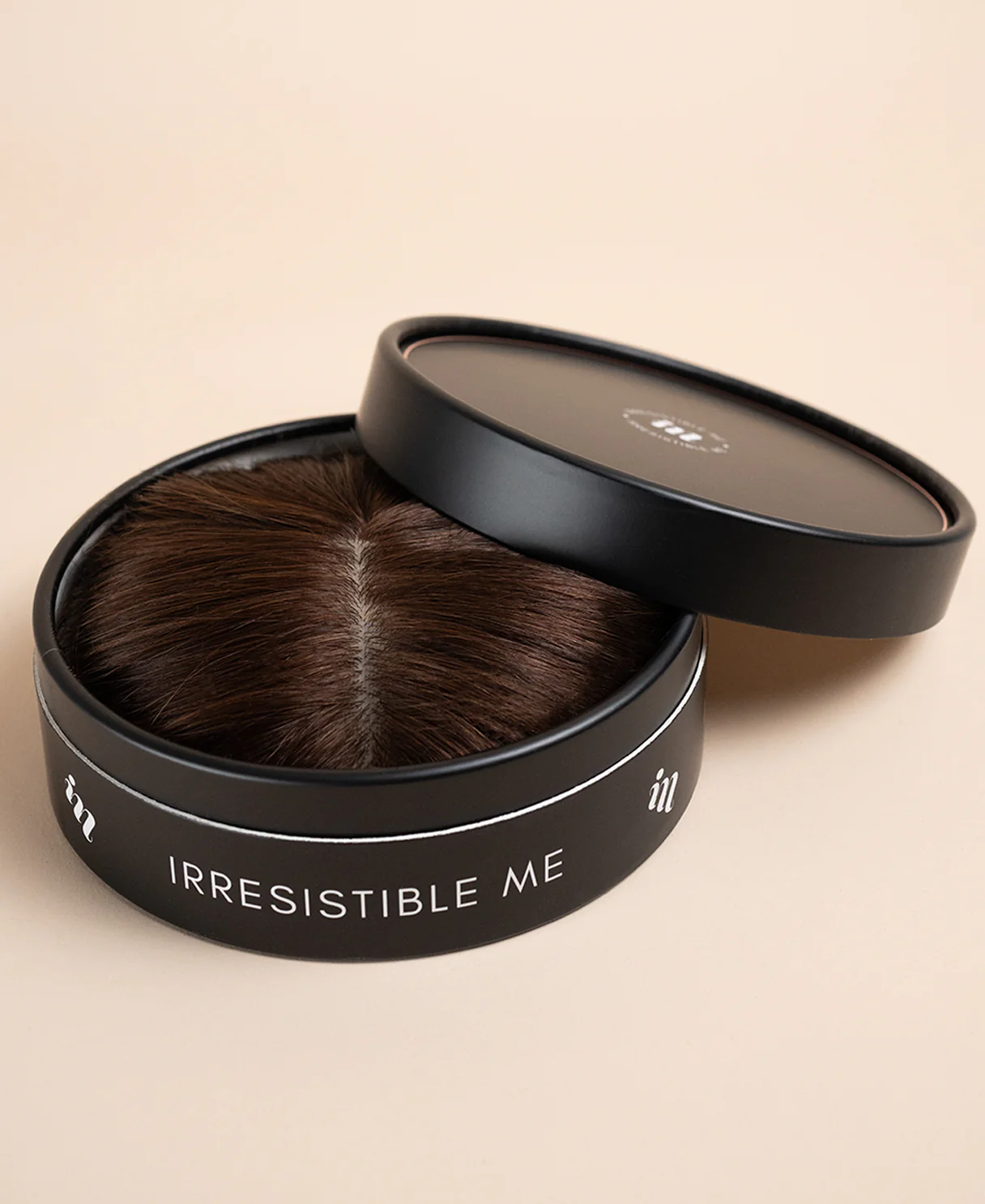 premium hair topper 14" chocolate brown. - Image 5