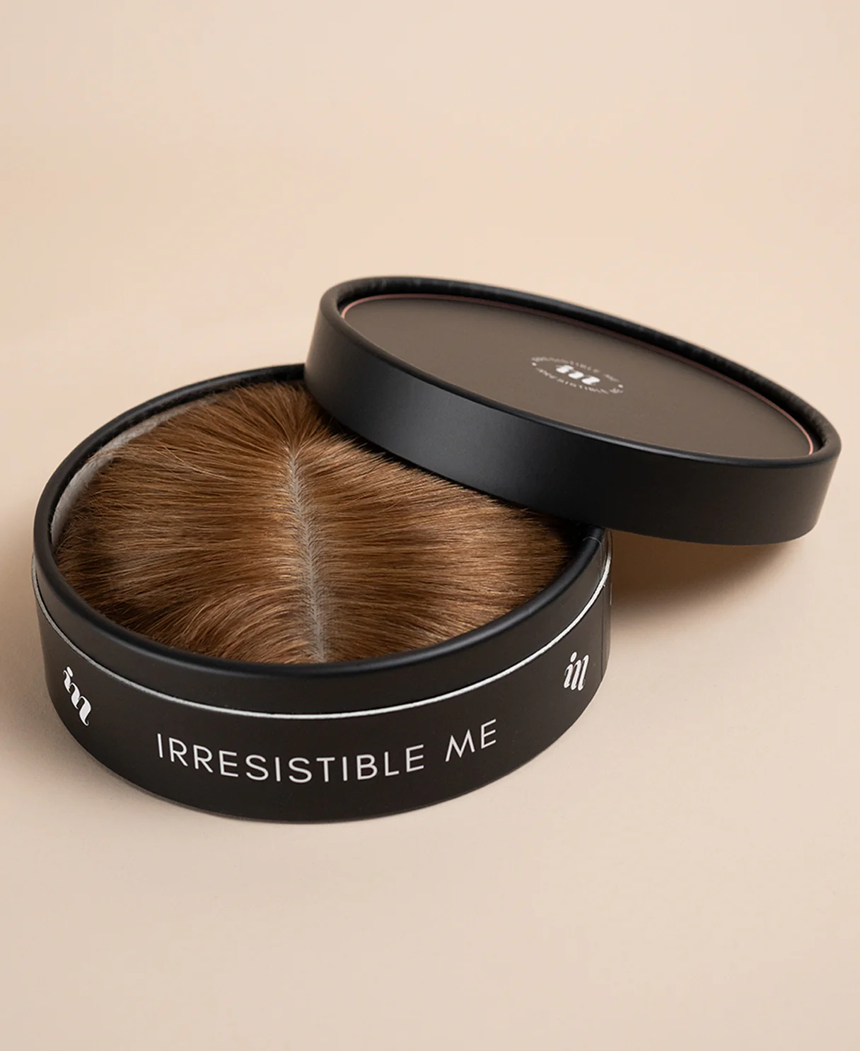 premium hair topper 14" light brown. - Image 5