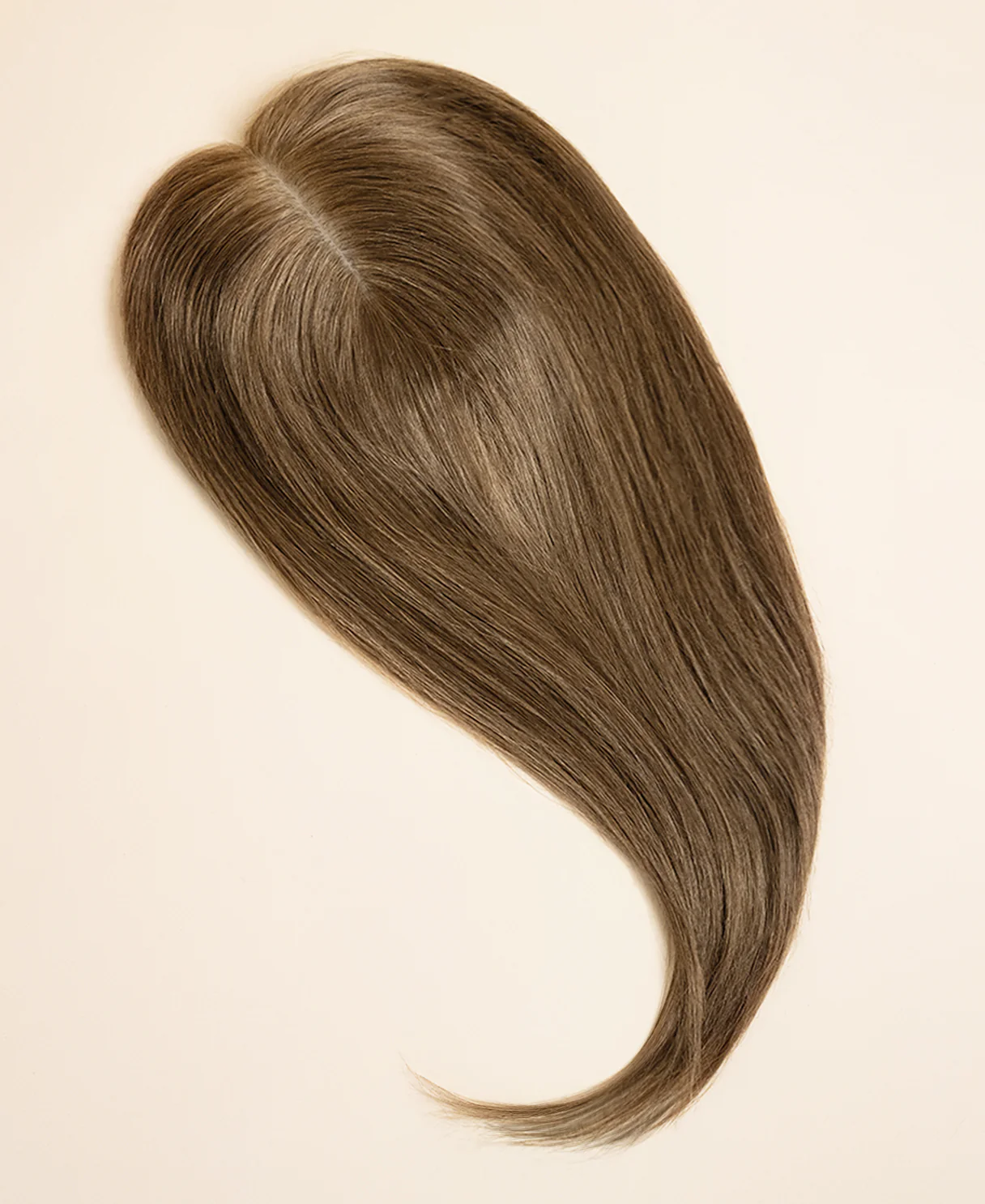 premium hair topper 14" dark blonde. - Image 2