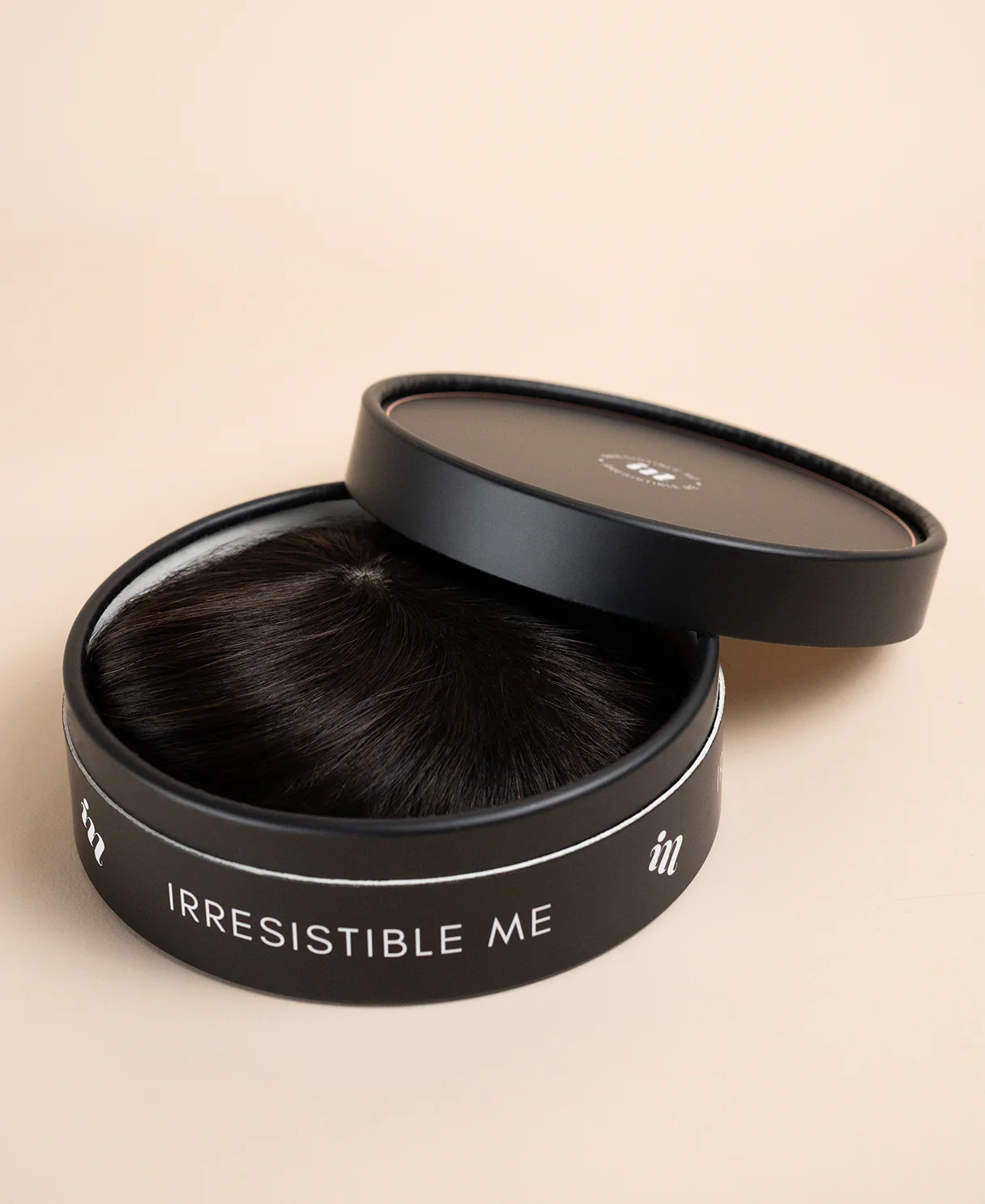 hair topper with bangs 12" dark brown. - Image 6