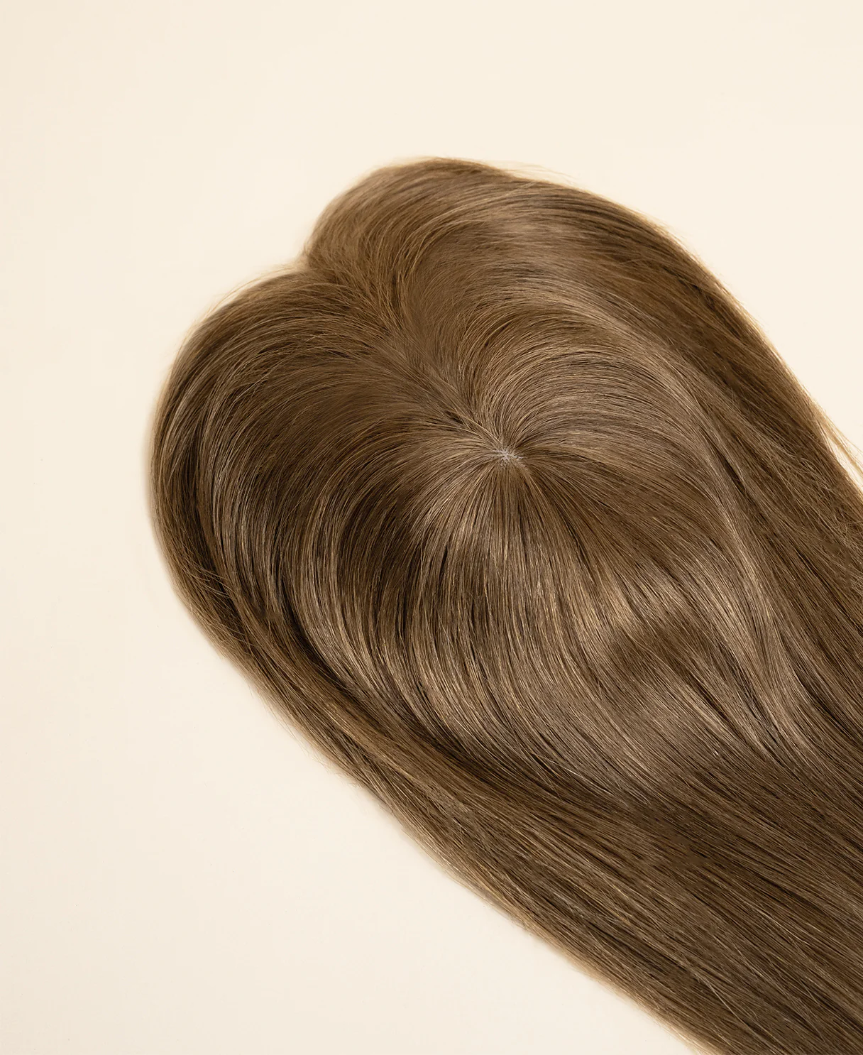 hair topper with bangs 12" dark blonde. - Image 5