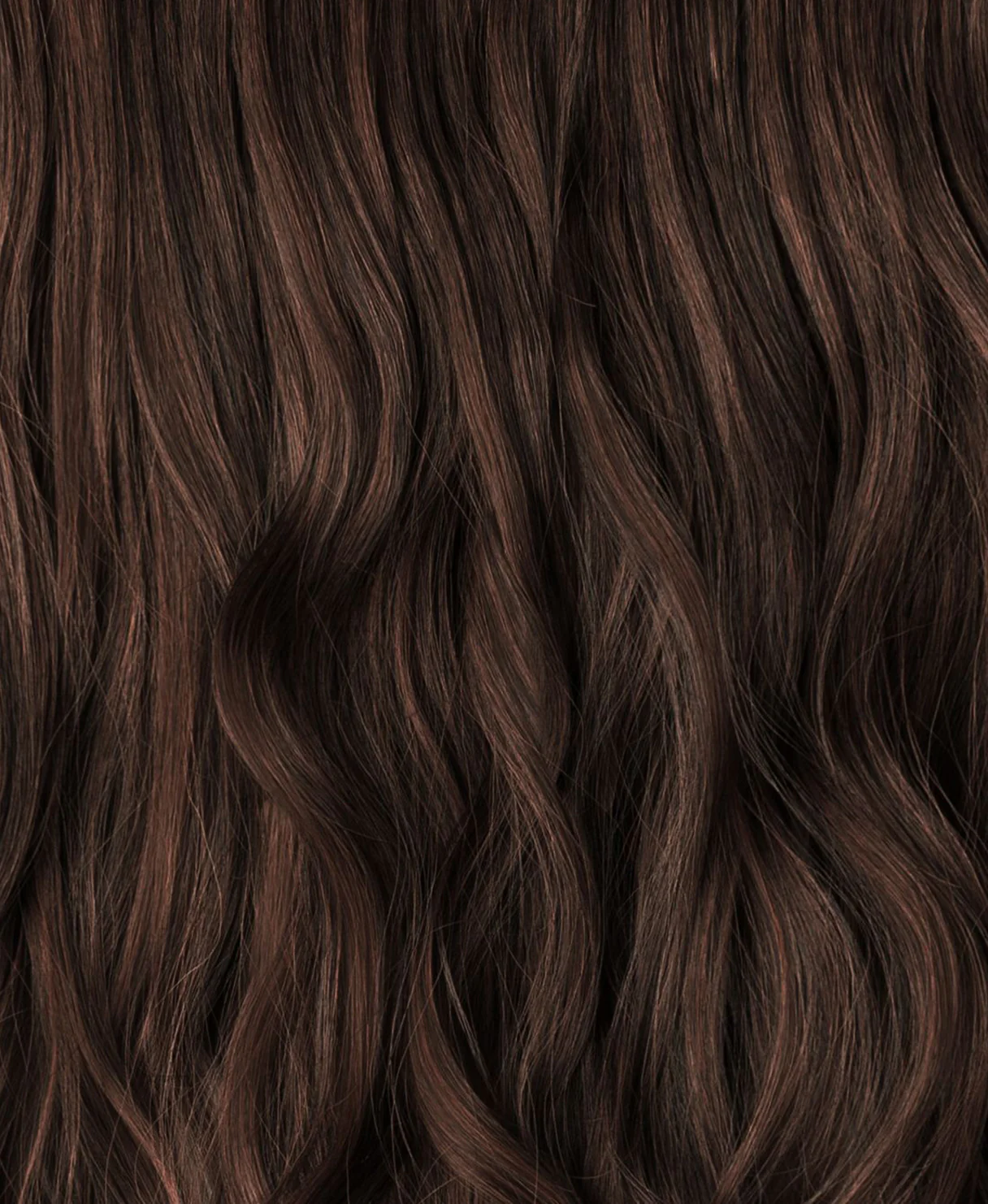 half up/half down #4 medium brown. - Image 2