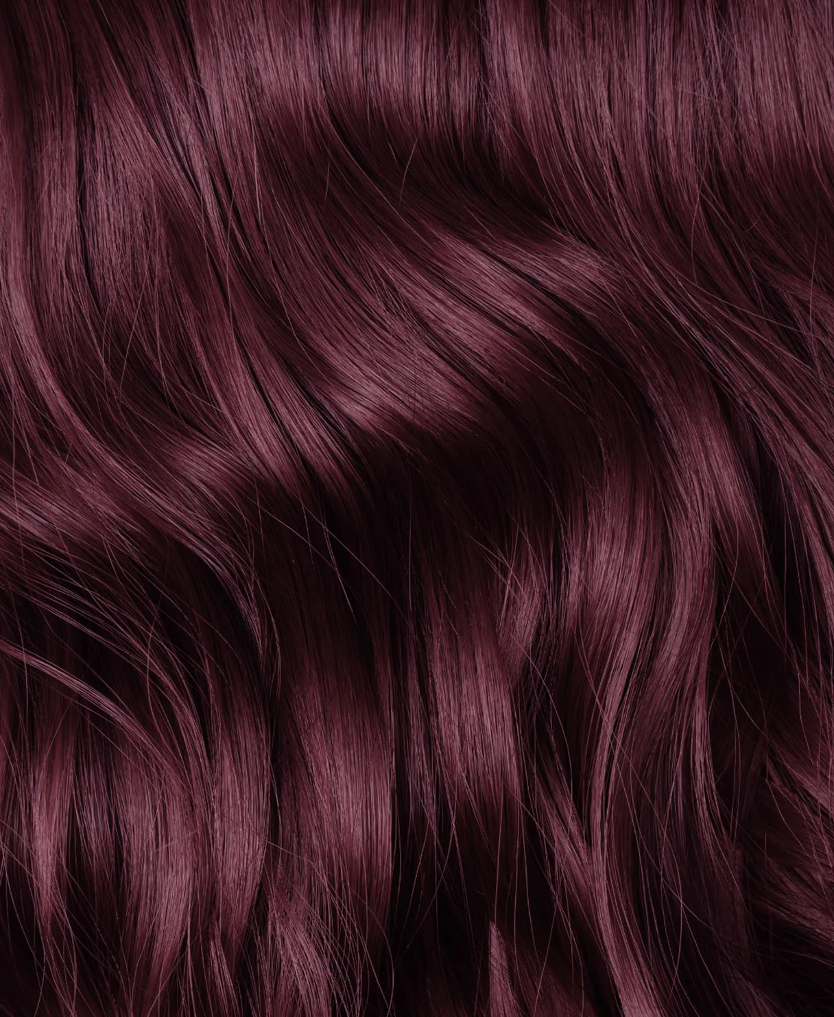 half up/half down #99J cherry red. - Image 2