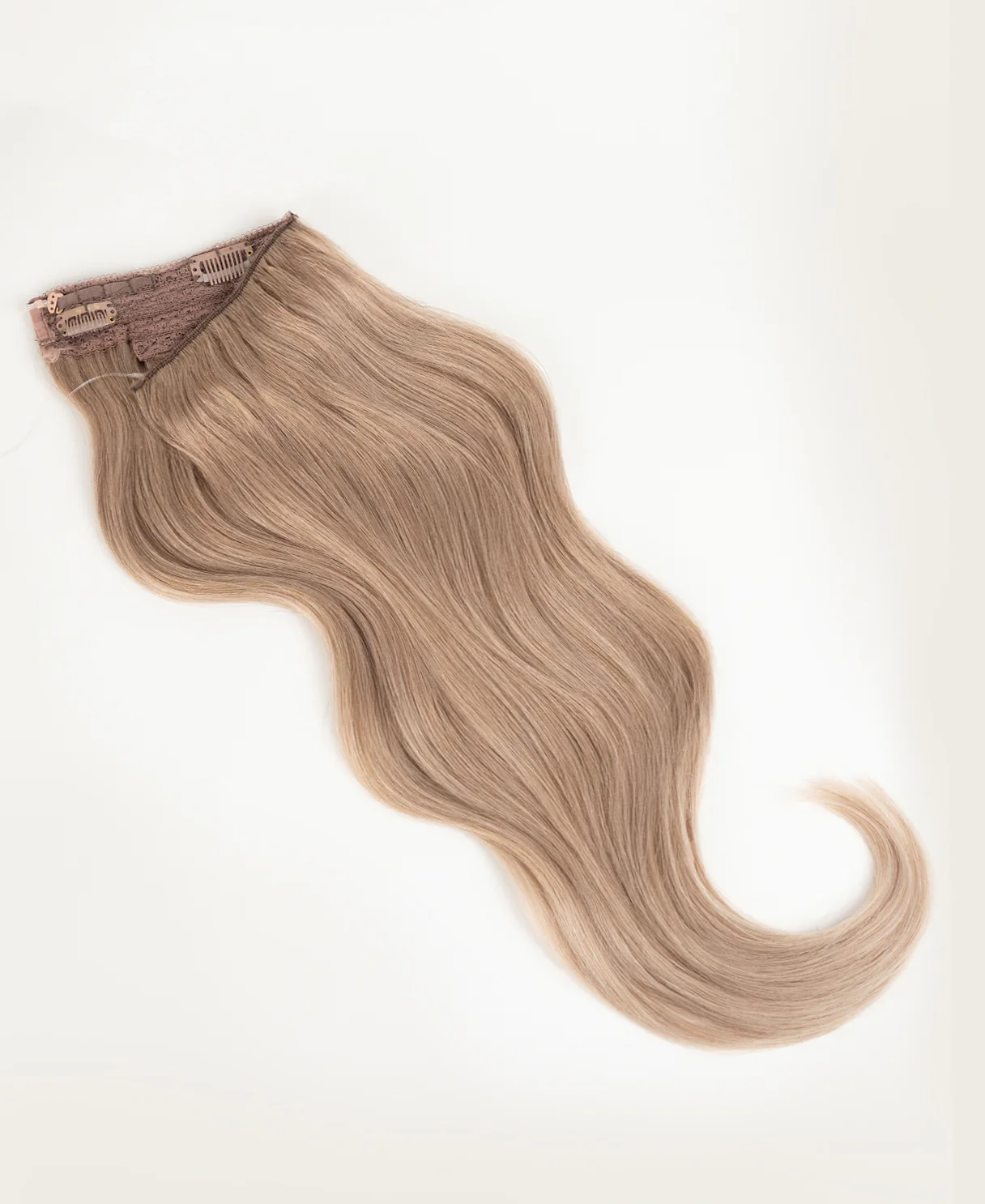 halo one-step hair extensions ash blonde. - Image 7