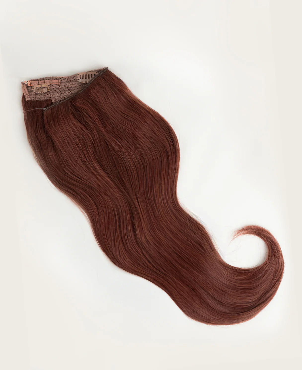 halo one-step hair extensions auburn. - Image 6