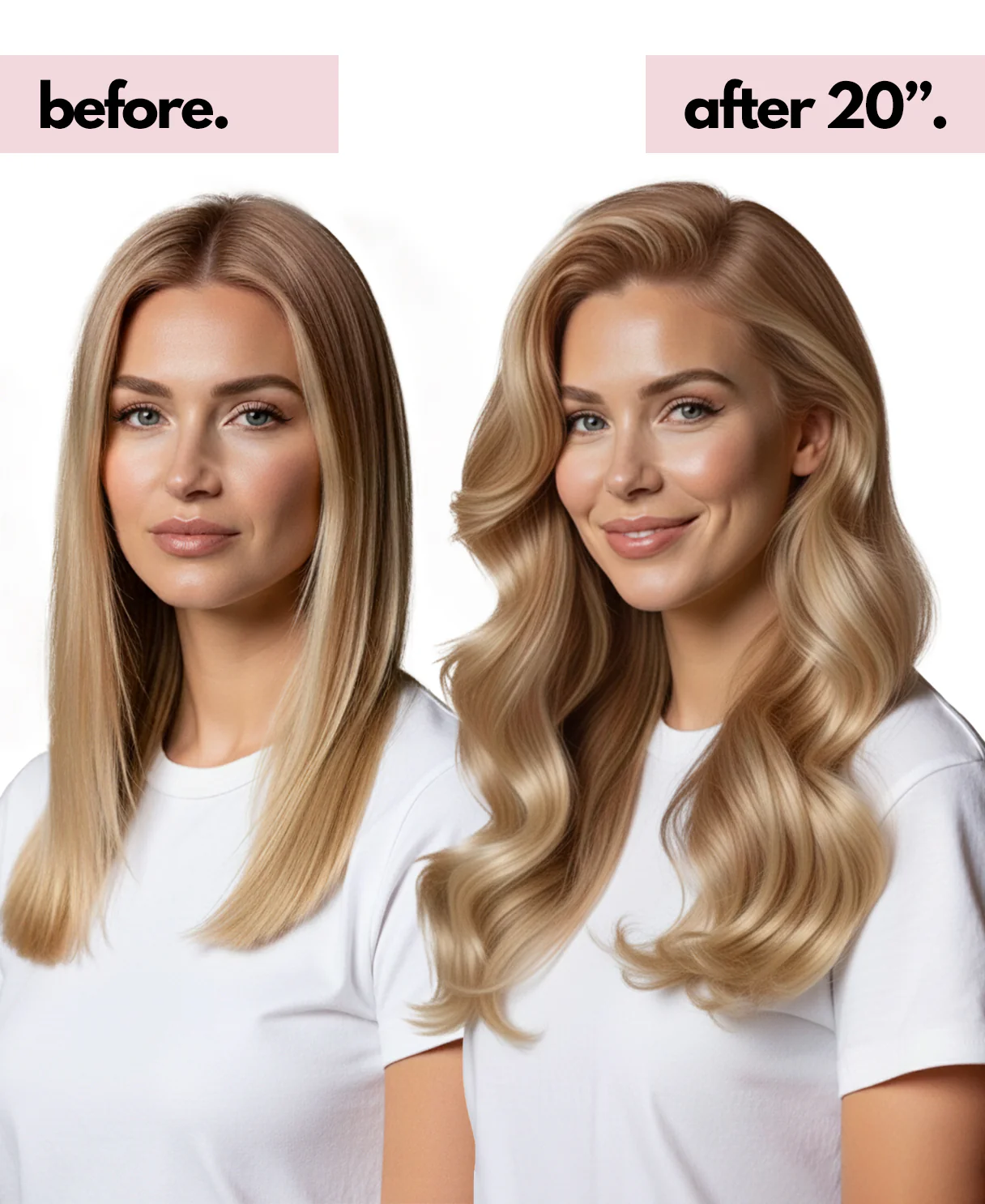 halo one-step hair extensions blonde balayage. - Image 3