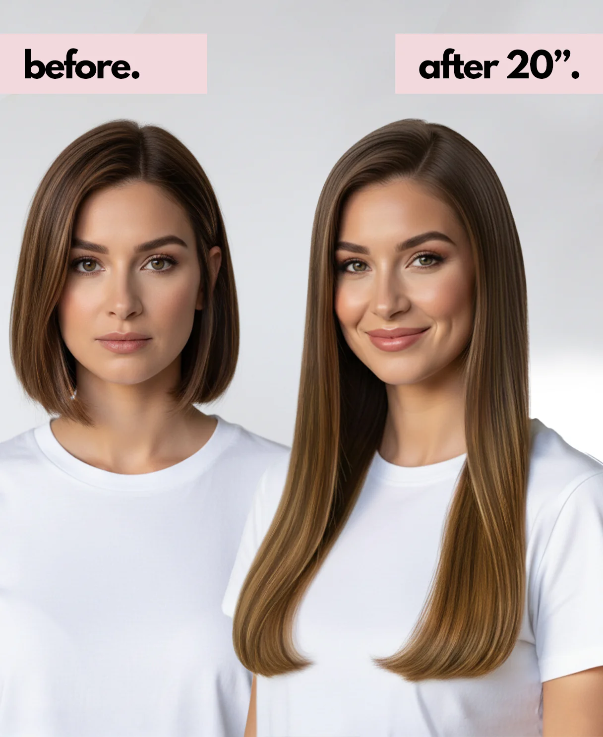 halo one-step hair extensions caramel balayage. - Image 3