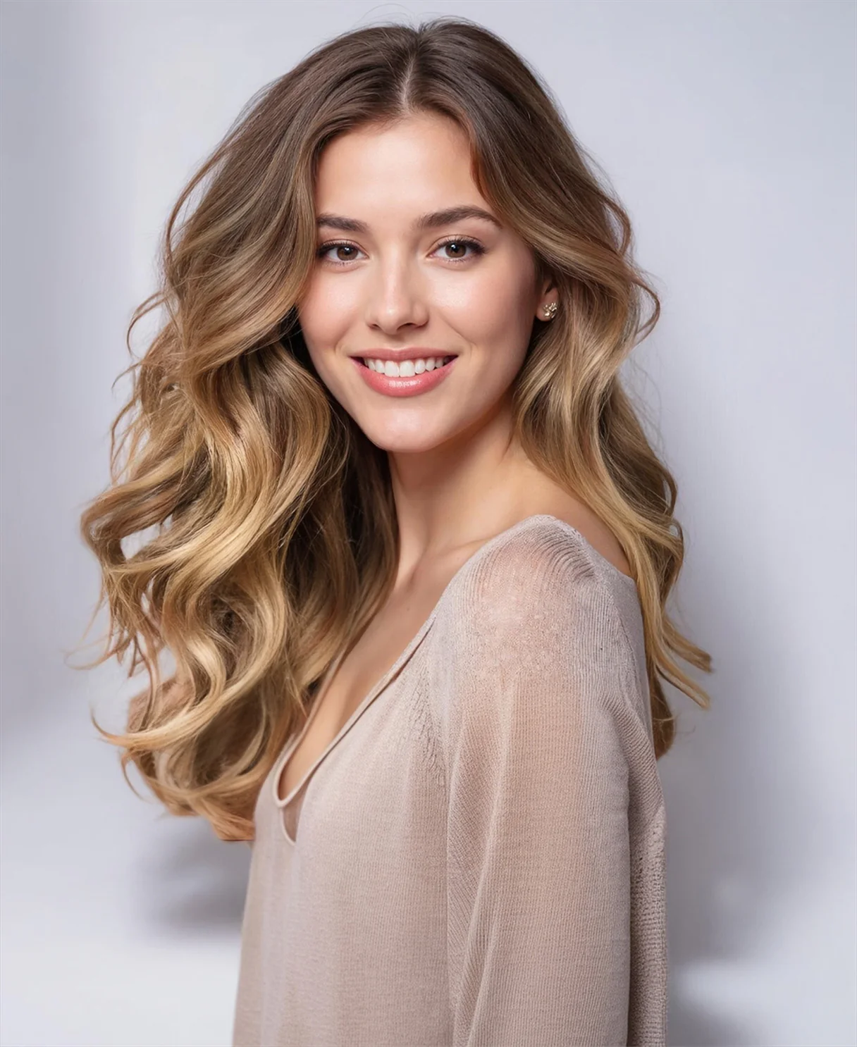 halo one-step hair extensions caramel balayage. - Image 8